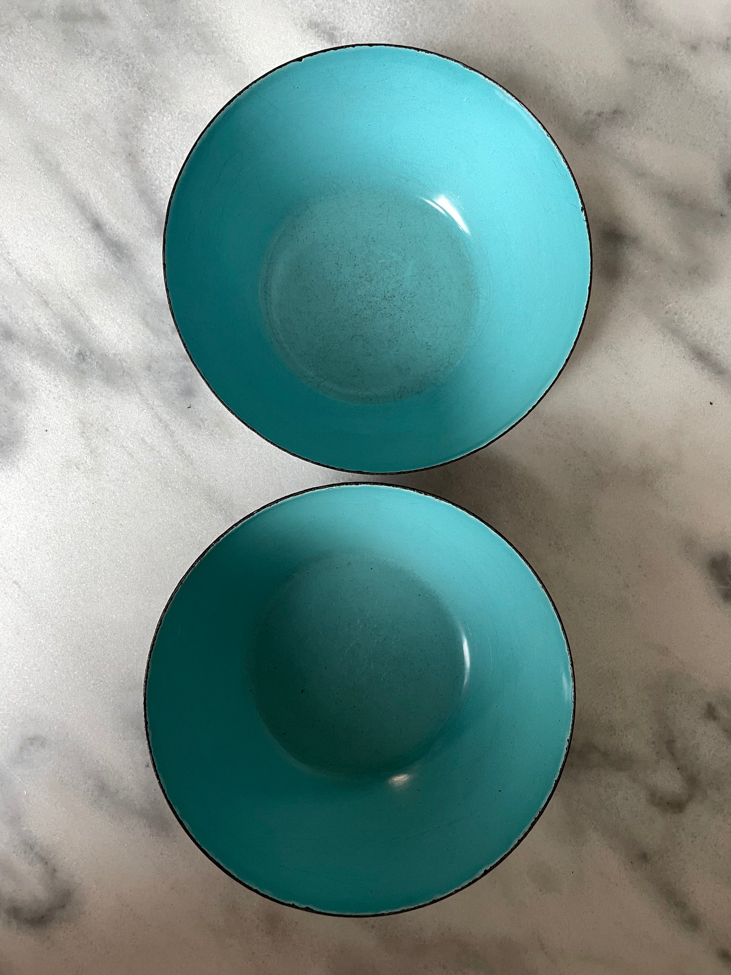 Krenit Bowls by Herbert Krenchel, Made in Denmark, 1950s