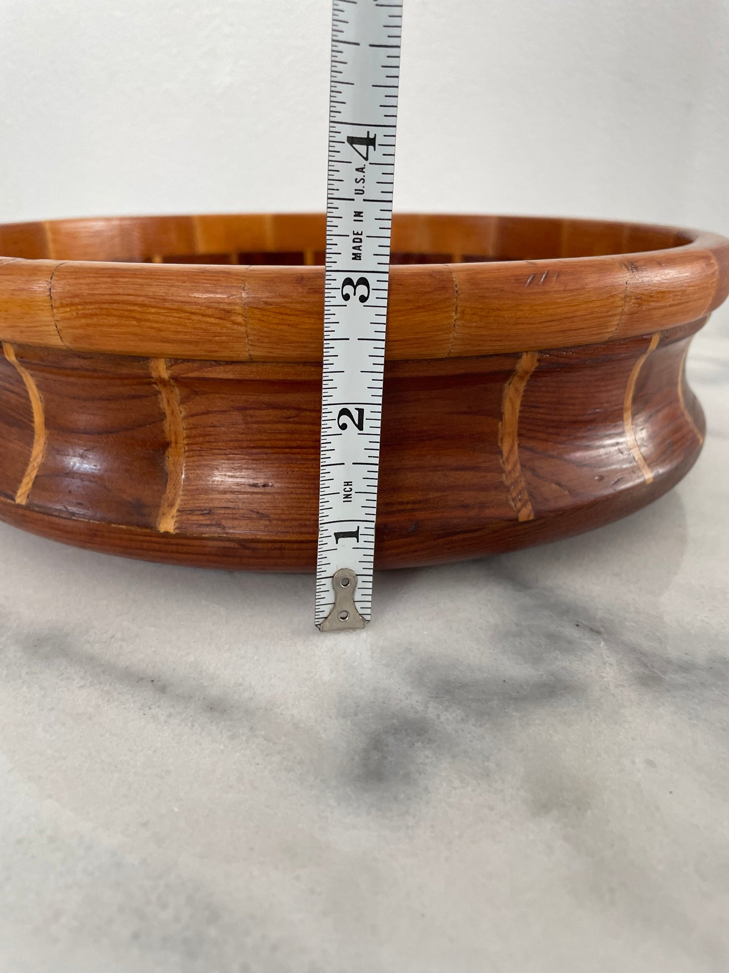 Vintage California Redwood Bowl Standard Specialty Co. San Francisco