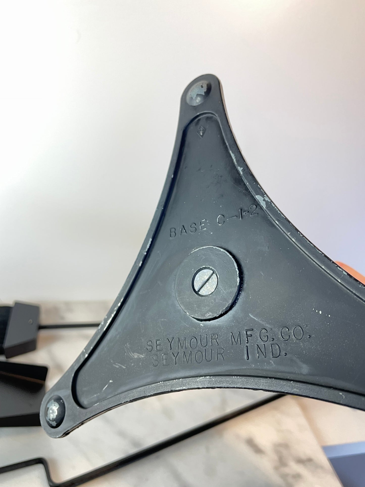 1960s Vintage Seymour Manufacturing Company Mid Century Modern Fireplace Tool Set