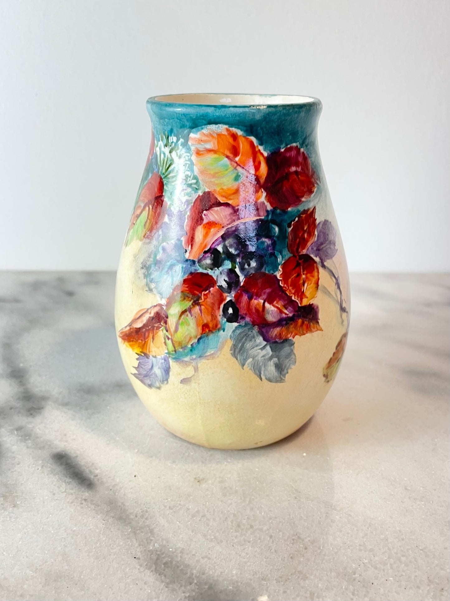 Hand Painted Porcelain Vase