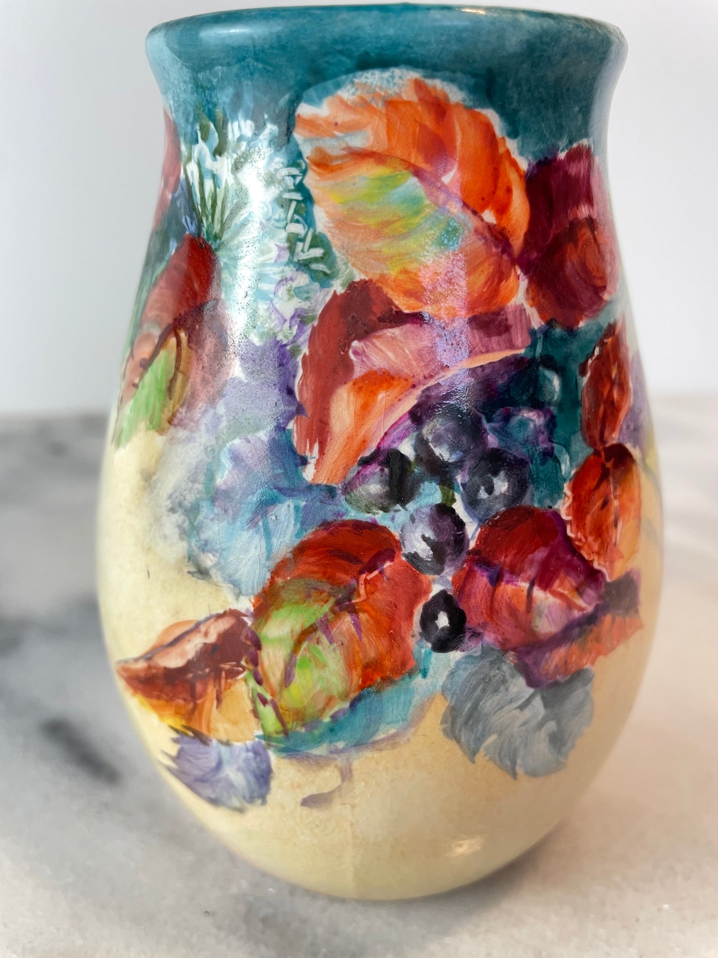 Hand Painted Porcelain Vase