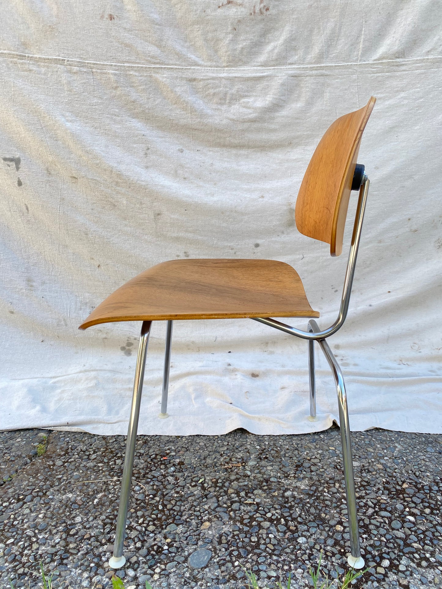 Charles & Ray Eames for Herman Miller DCM Dining Chair, 1950s–1960s, Molded Birch Plywood