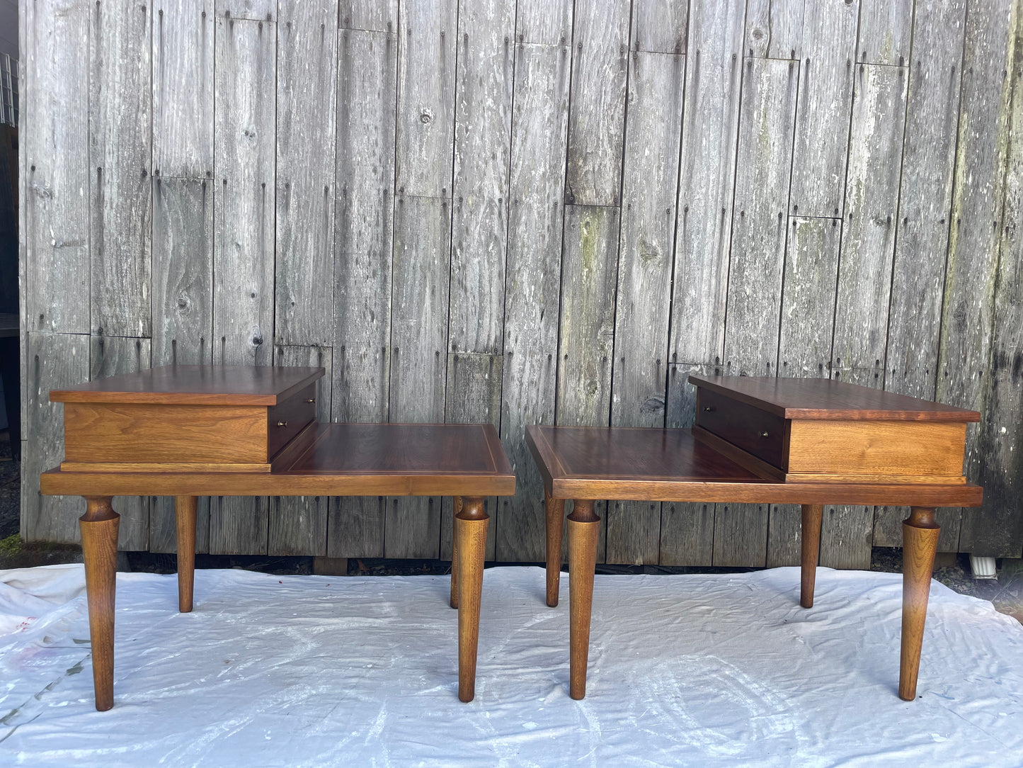 Pair of Mid-20th Century Modern American of Martinsville Side Tables