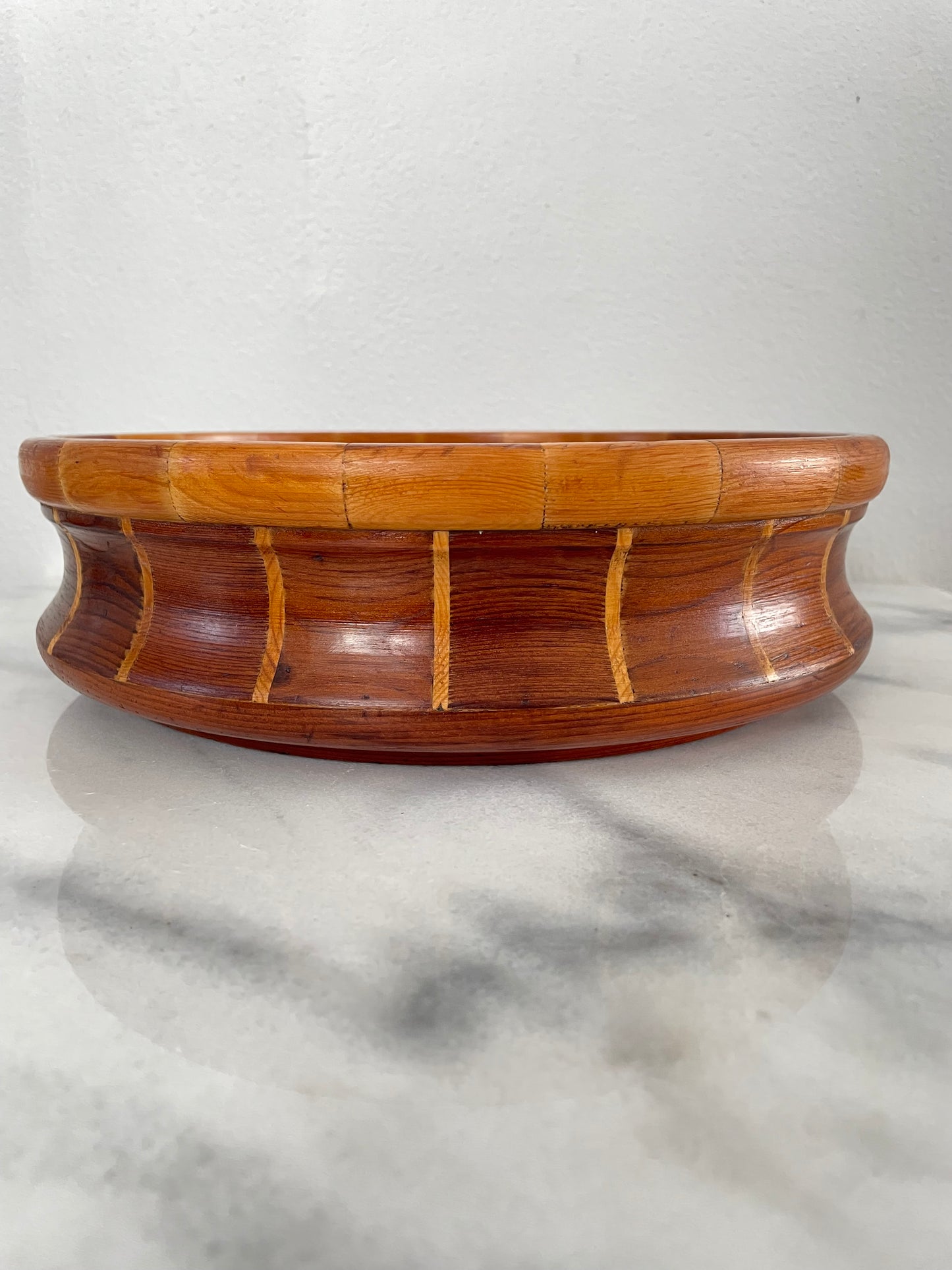 Vintage California Redwood Bowl Standard Specialty Co. San Francisco