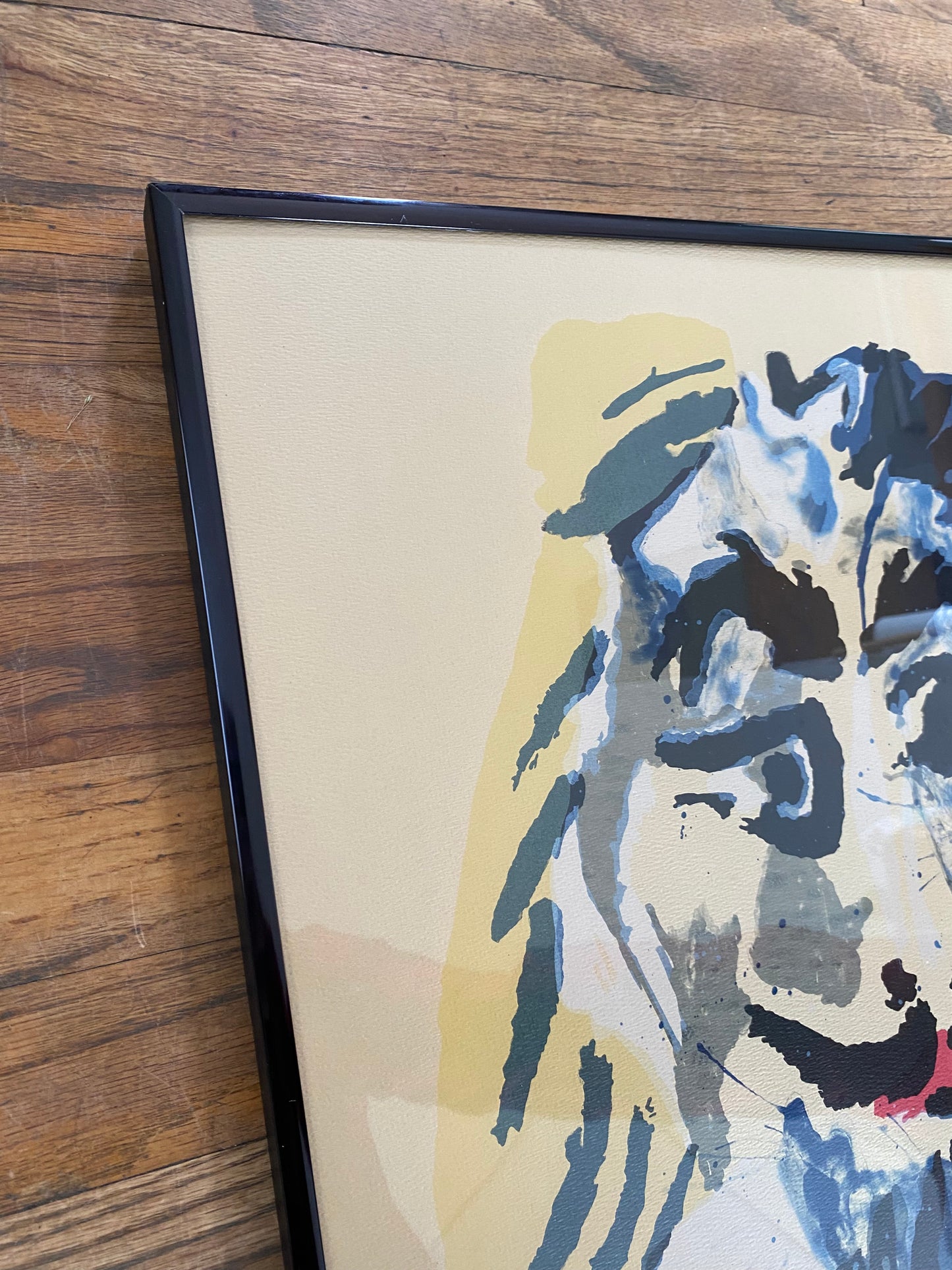 Vintage Pablo Picasso "Portraits Imaginaires" Musketeer Lithograph Poster