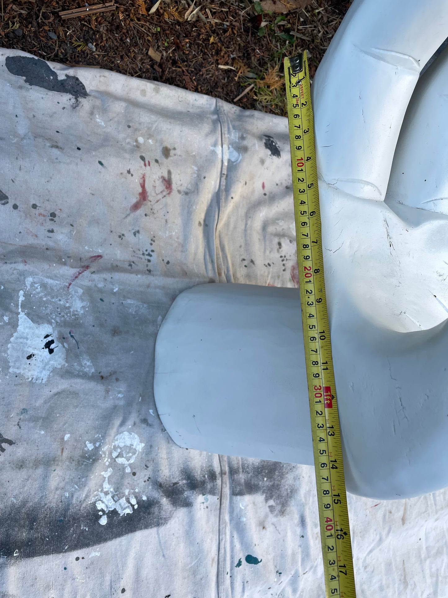 1970s Vintage Wooden Hand Chair – Sculptural Surrealist Art Seat