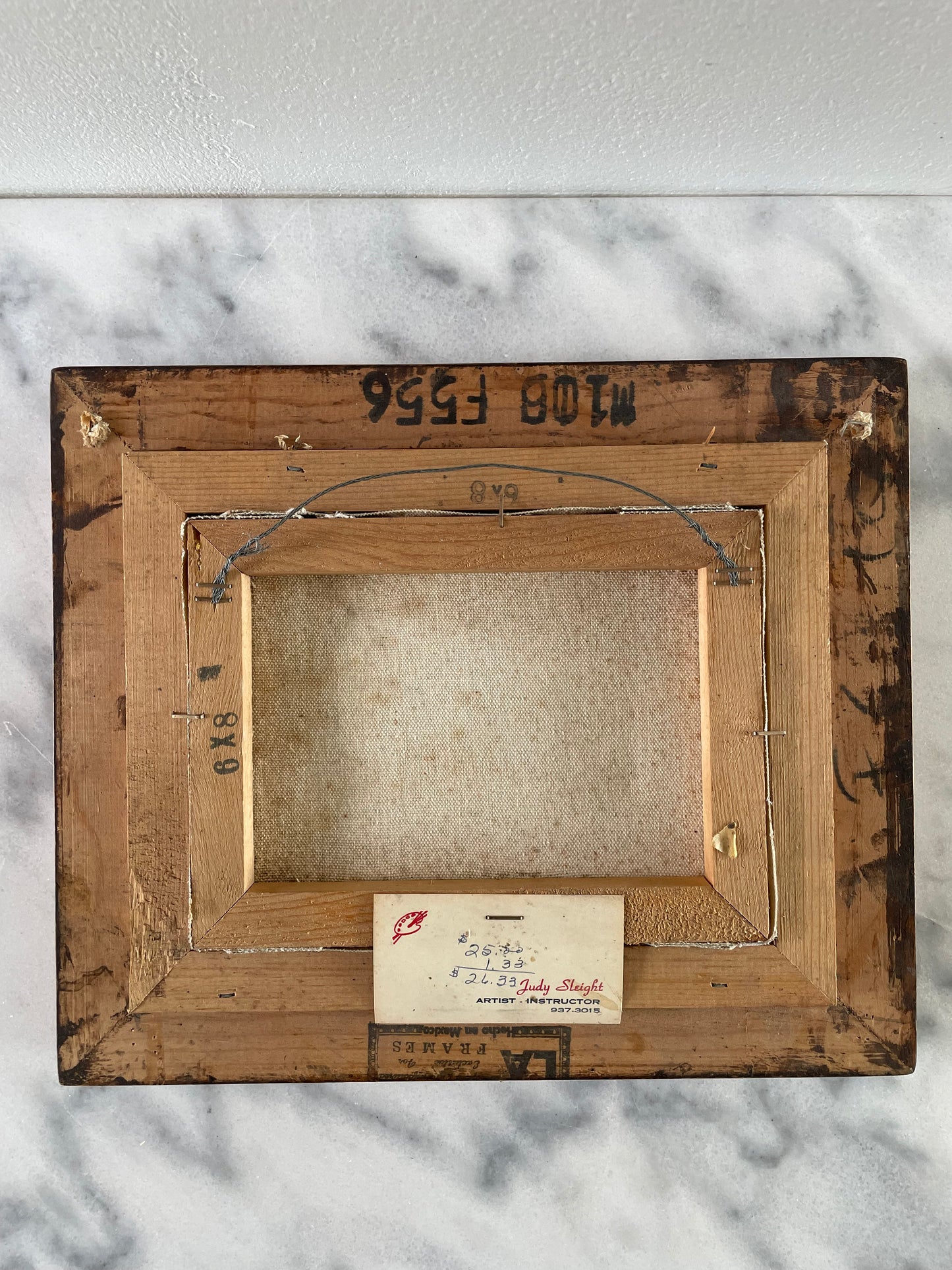 Late 20th Century Judy Sleight Signed Framed Oil on Canvas PNW Landscape