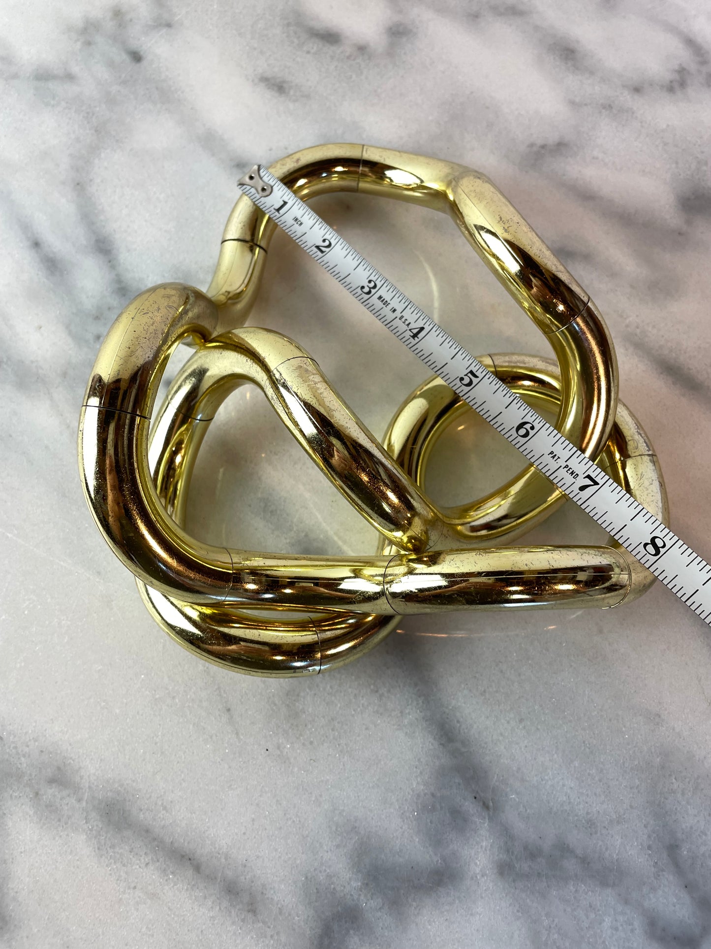 Richard Zawitz Brass Tangle Sculpture