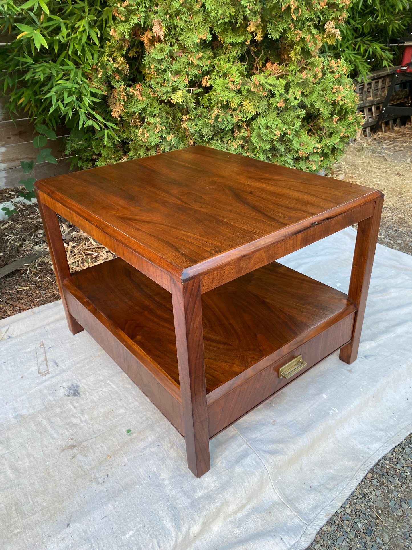 Jack Cartwright Founders Furniture Night Stand End Table Single Drawer Mid-Century