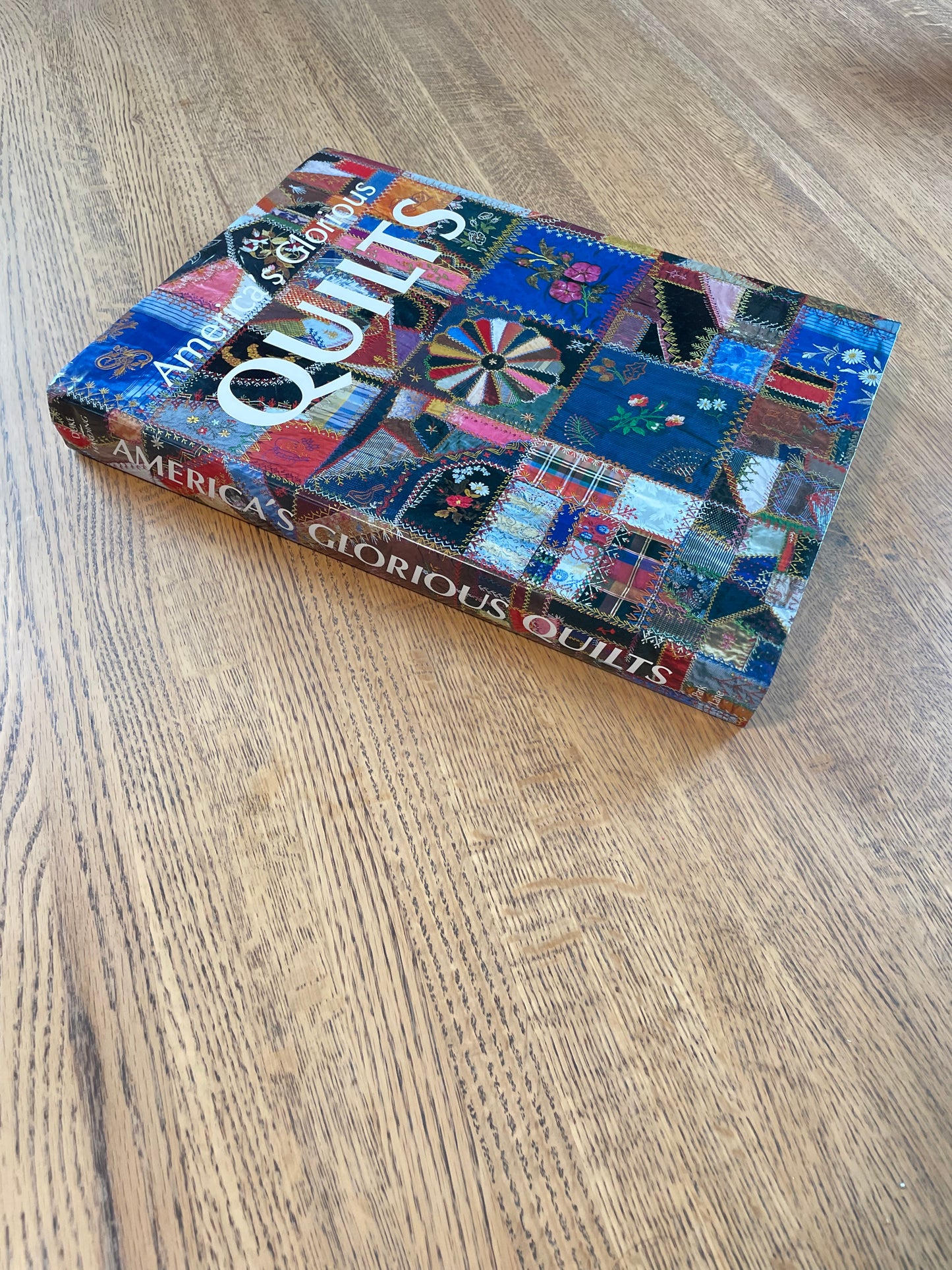 1980s Americas Glorious Quilts Large Coffee Table Book