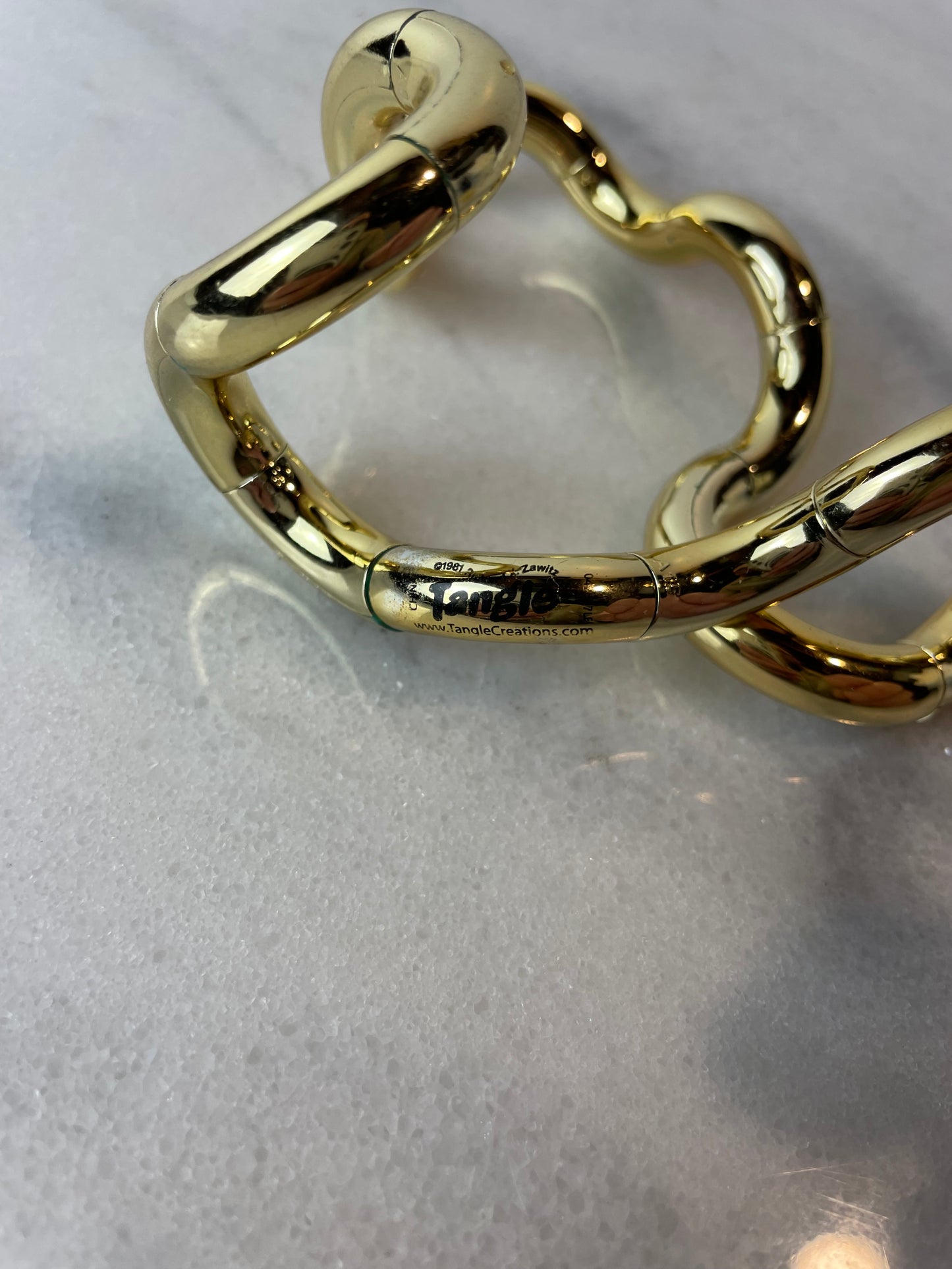 Richard X. Zawitz Mini Tangle Sculpture in Gold