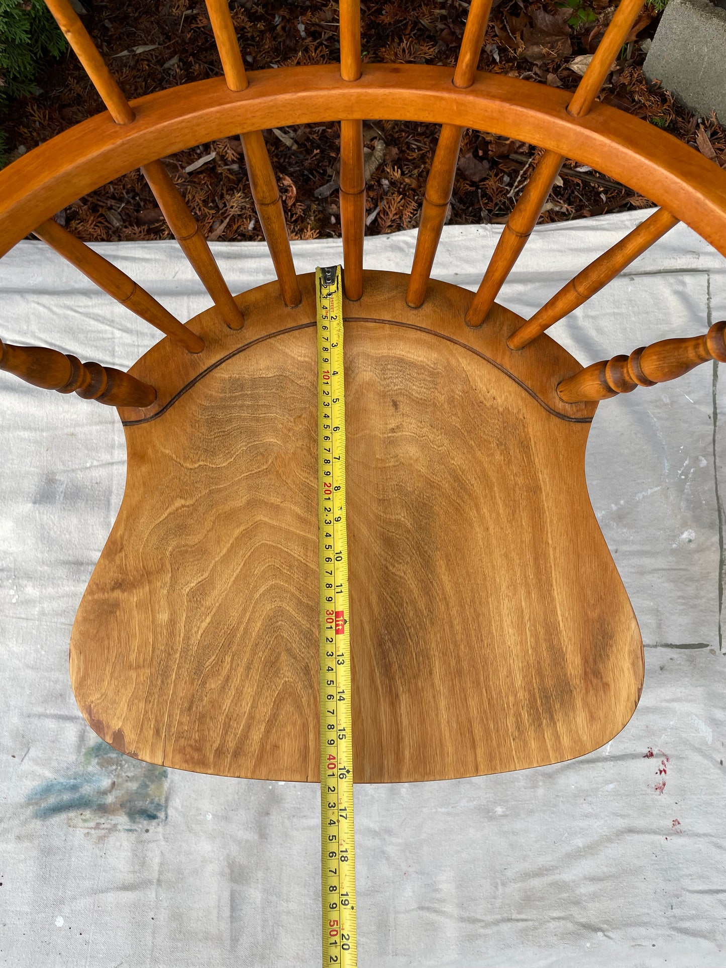 1960s Mid-Century Modern Nesto Style "Made in Sweden" Spindle Back Armchair