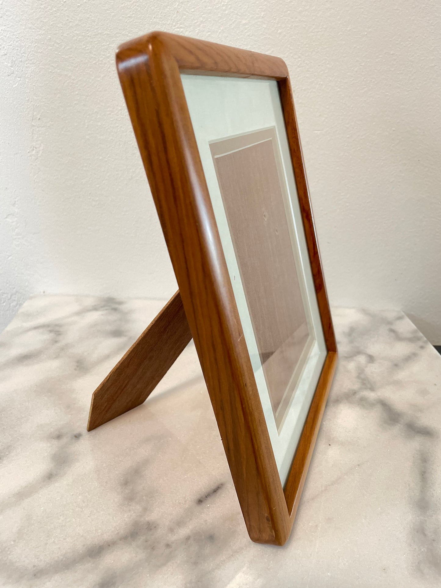 Vintage Danish Modern Style Teak Wood Picture Frame