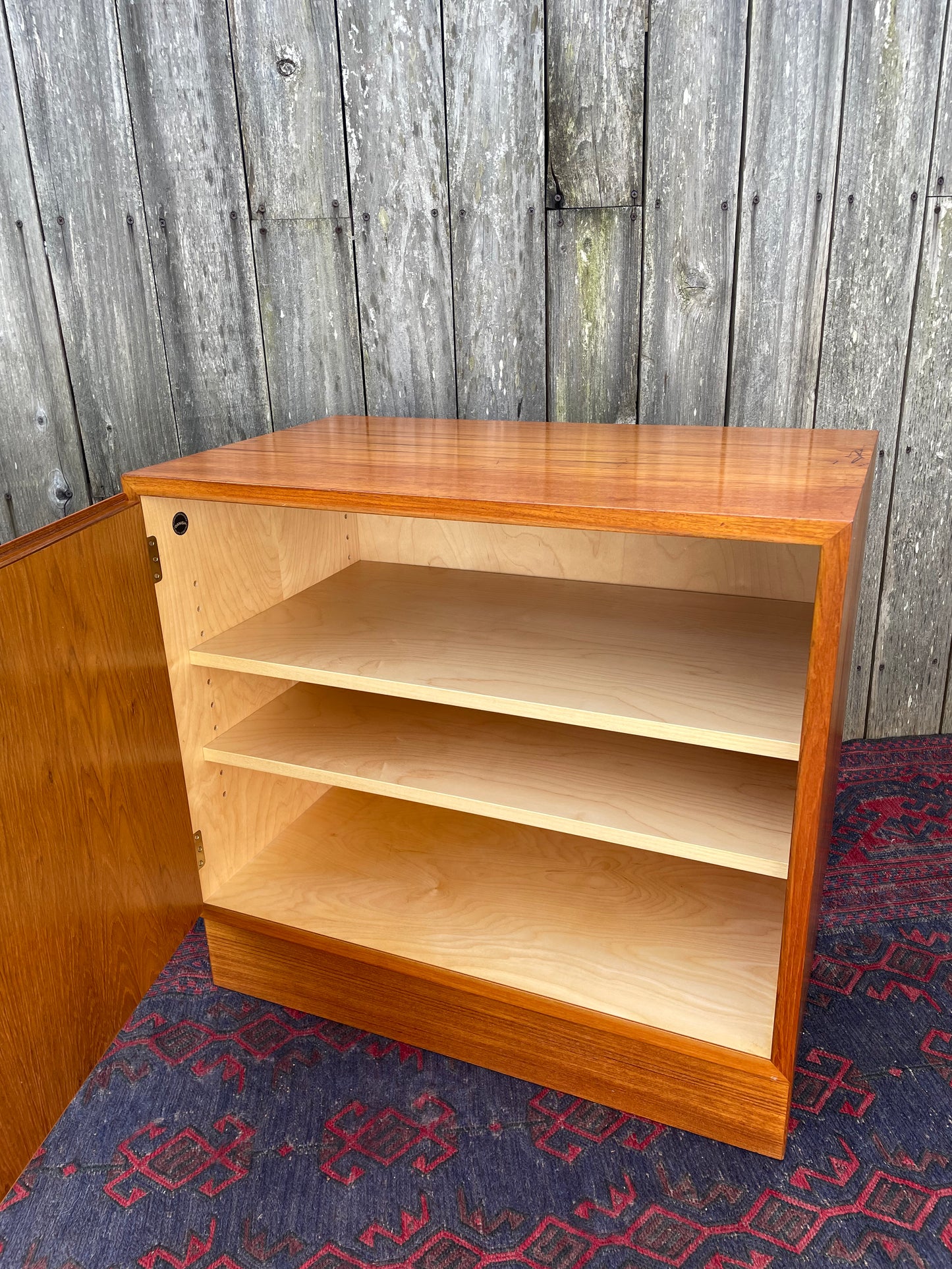 Vintage 1960s Carlo Jensen for Hundevad & Co Teak Cabinet