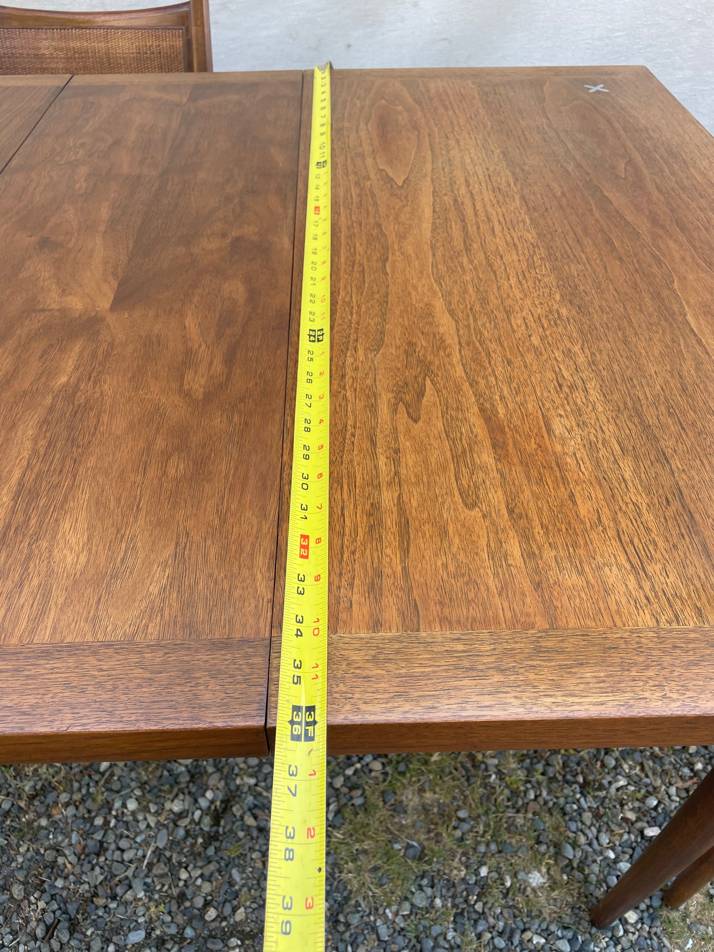 Mid-Century Modern Attributed to Merton Gershun for American of Martinsville Walnut Dining Table