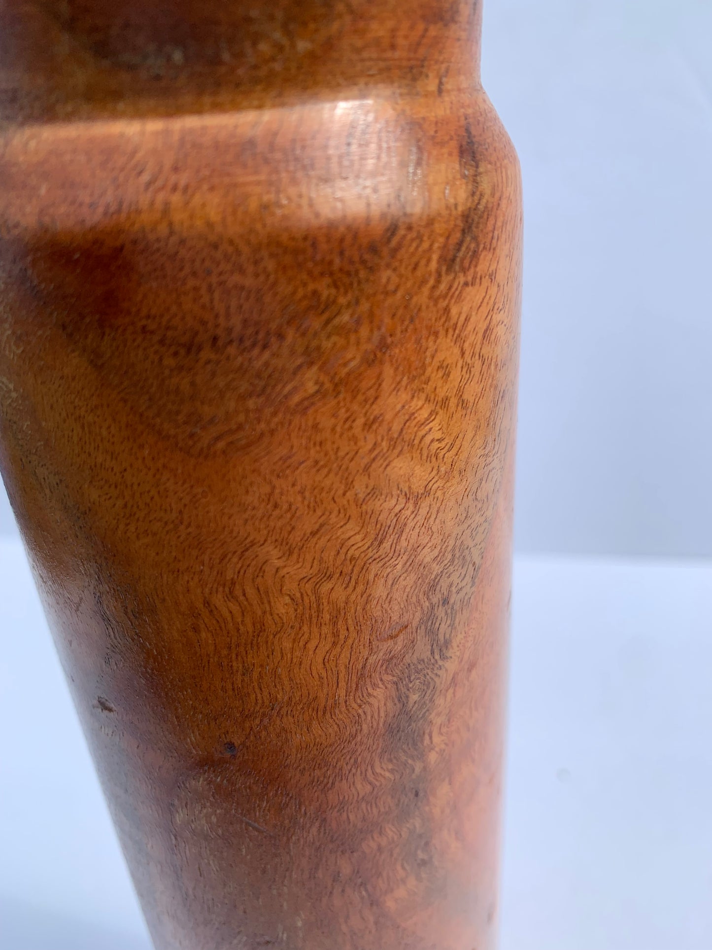 Handmade Wood Artillery Shell Sculpture