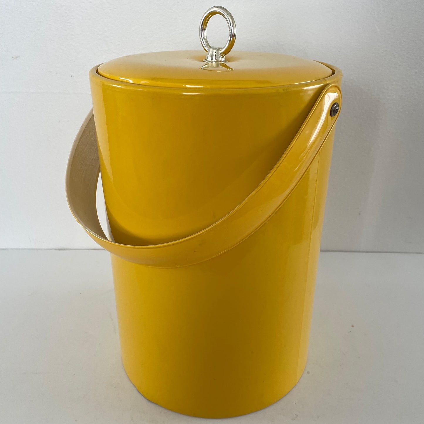 Georges Briard Mid-Century Yellow Ice Bucket