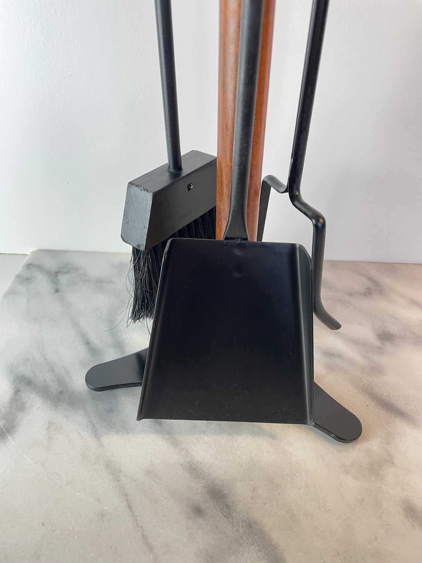 1960s Vintage Seymour Manufacturing Company Mid Century Modern Fireplace Tool Set