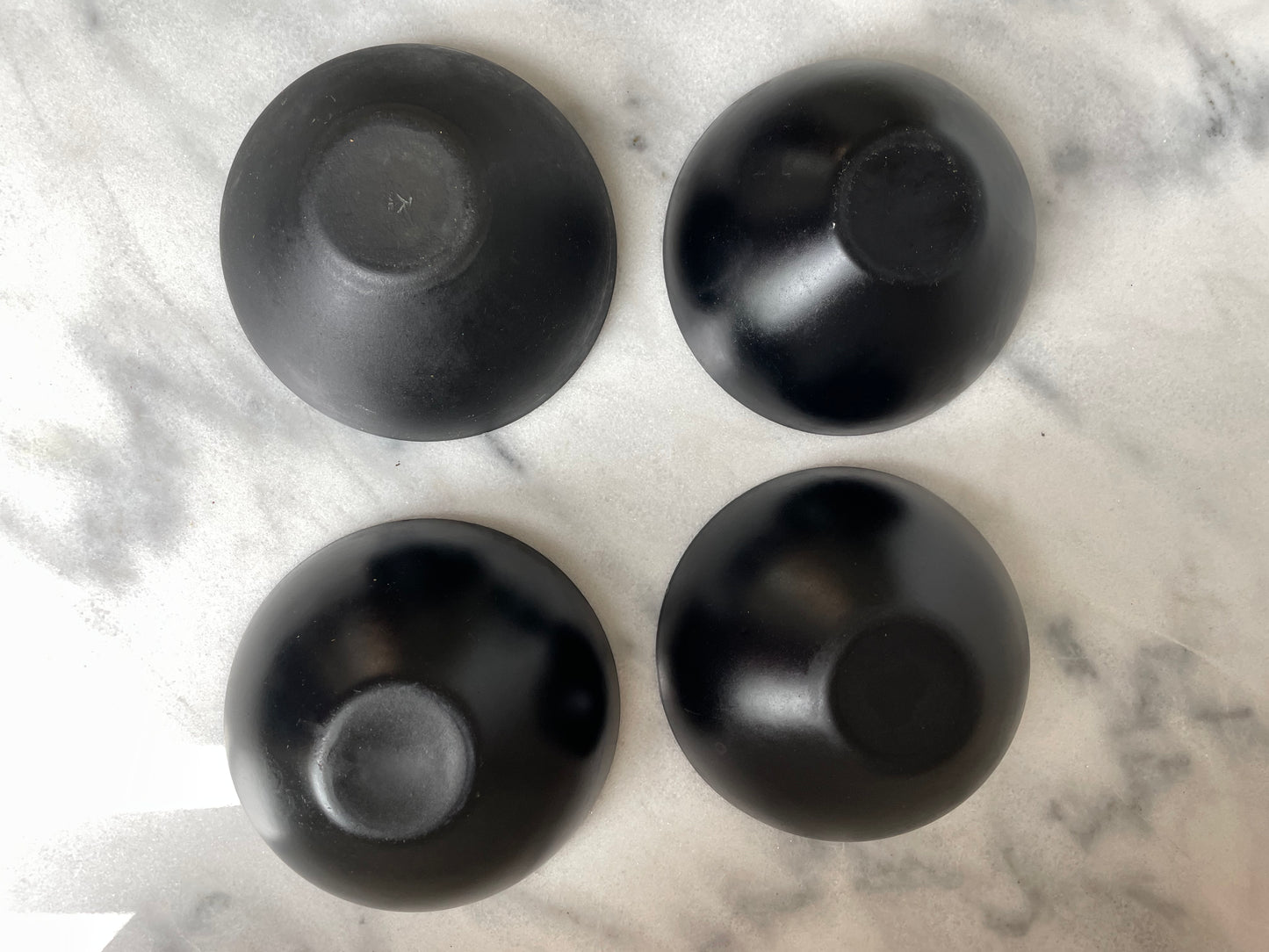 Krenit Bowls by Herbert Krenchel, Made in Denmark, 1950s - Set of 4