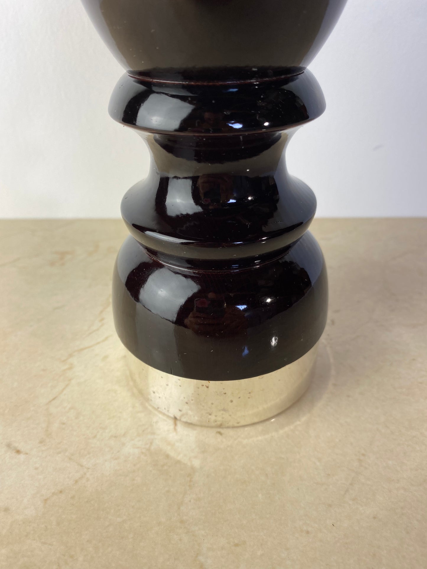 Vintage Chiarugi 1952 "Elite" Wood Pepper Mill, Made in Italy — Florence