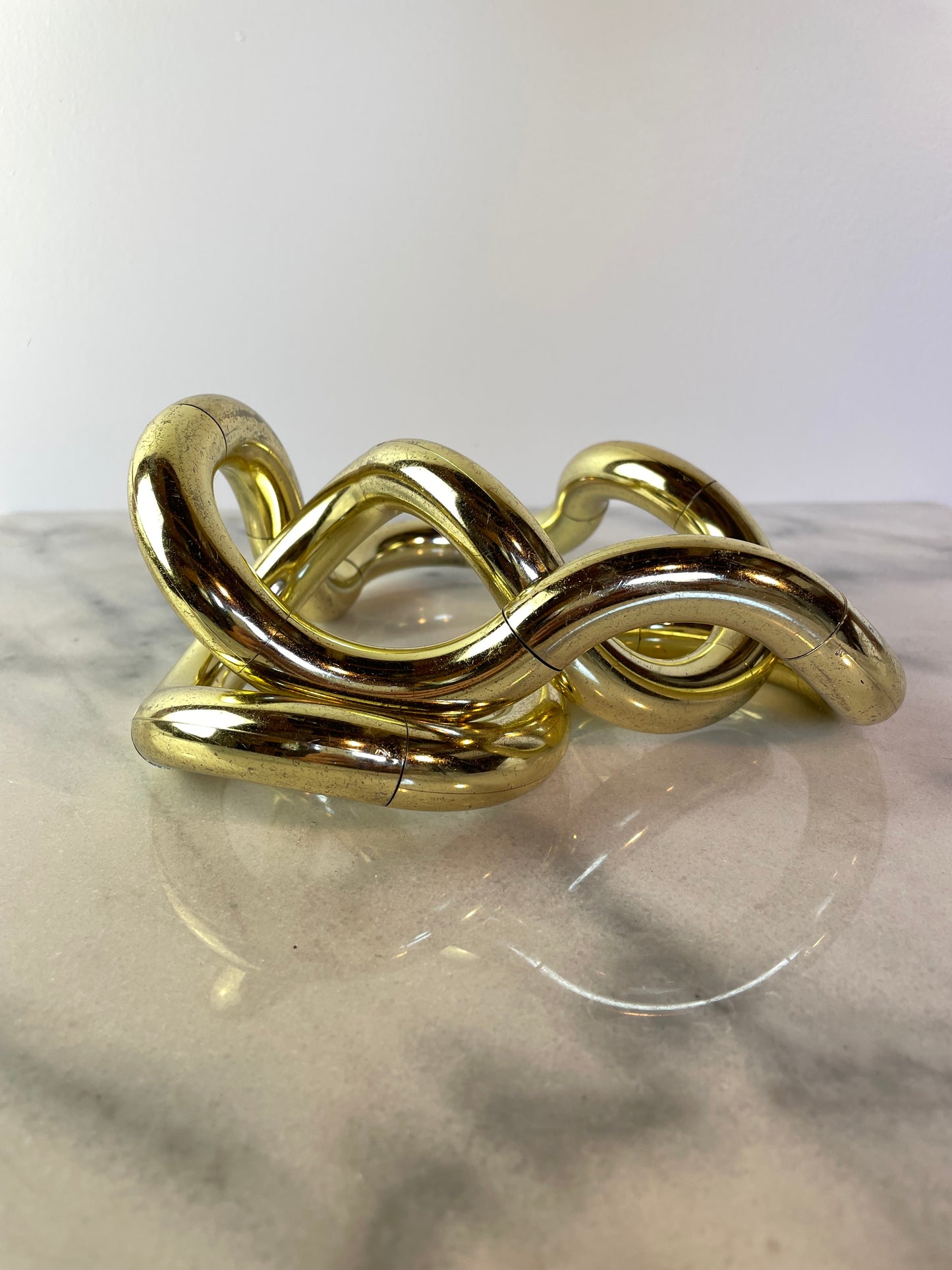 Richard Zawitz Brass Tangle Sculpture