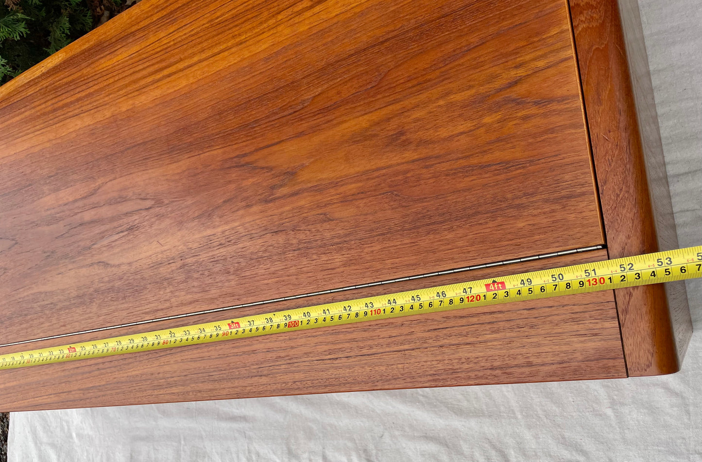 Mid 20th Century Danish Modern Teak Rounded Chest Trunk