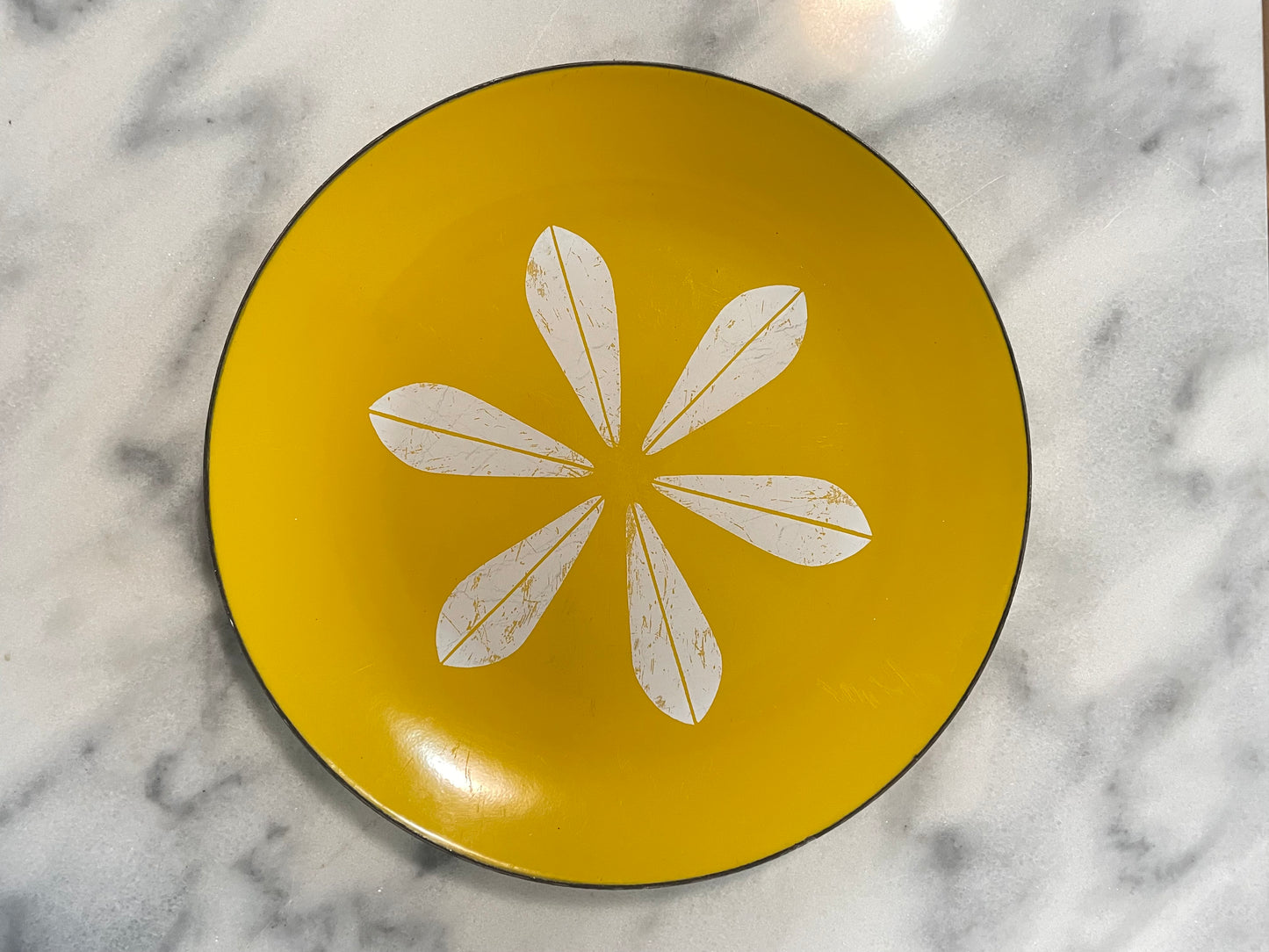 Cathrineholm Yellow Lotus Platter Plate Norway