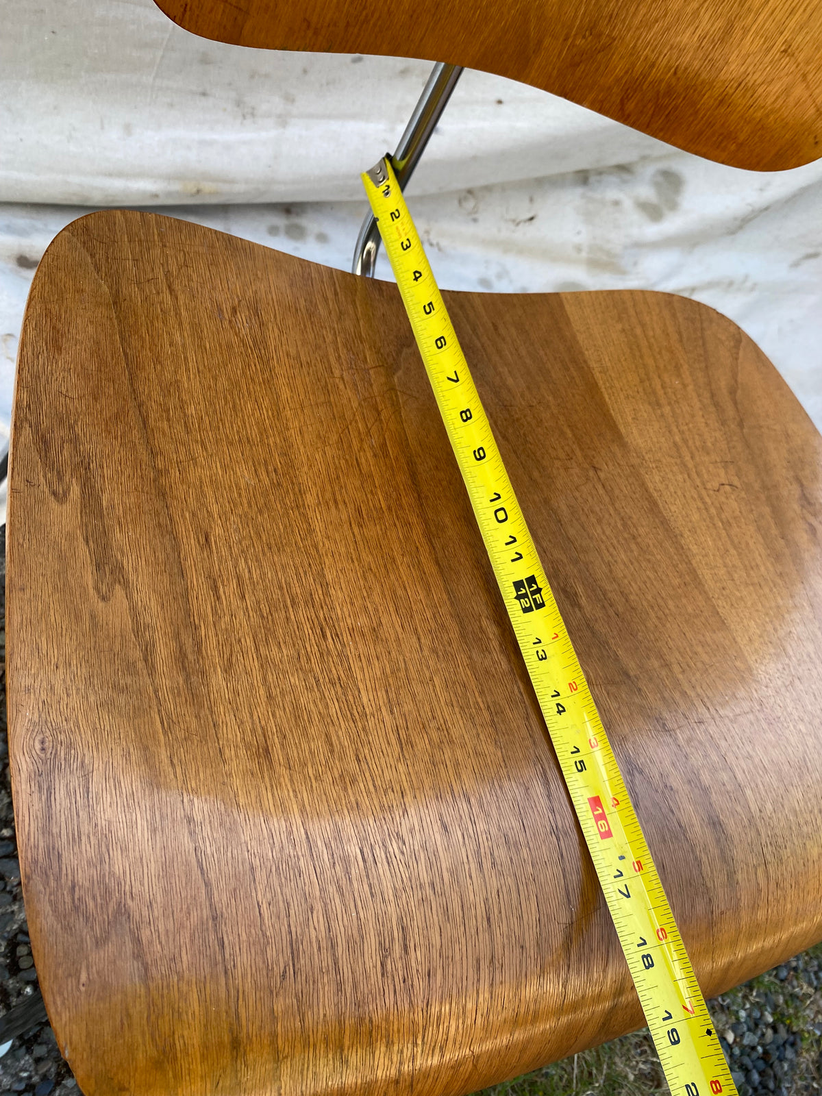 Charles & Ray Eames for Herman Miller DCM Dining Chair, 1950s–1960s, Molded Birch Plywood