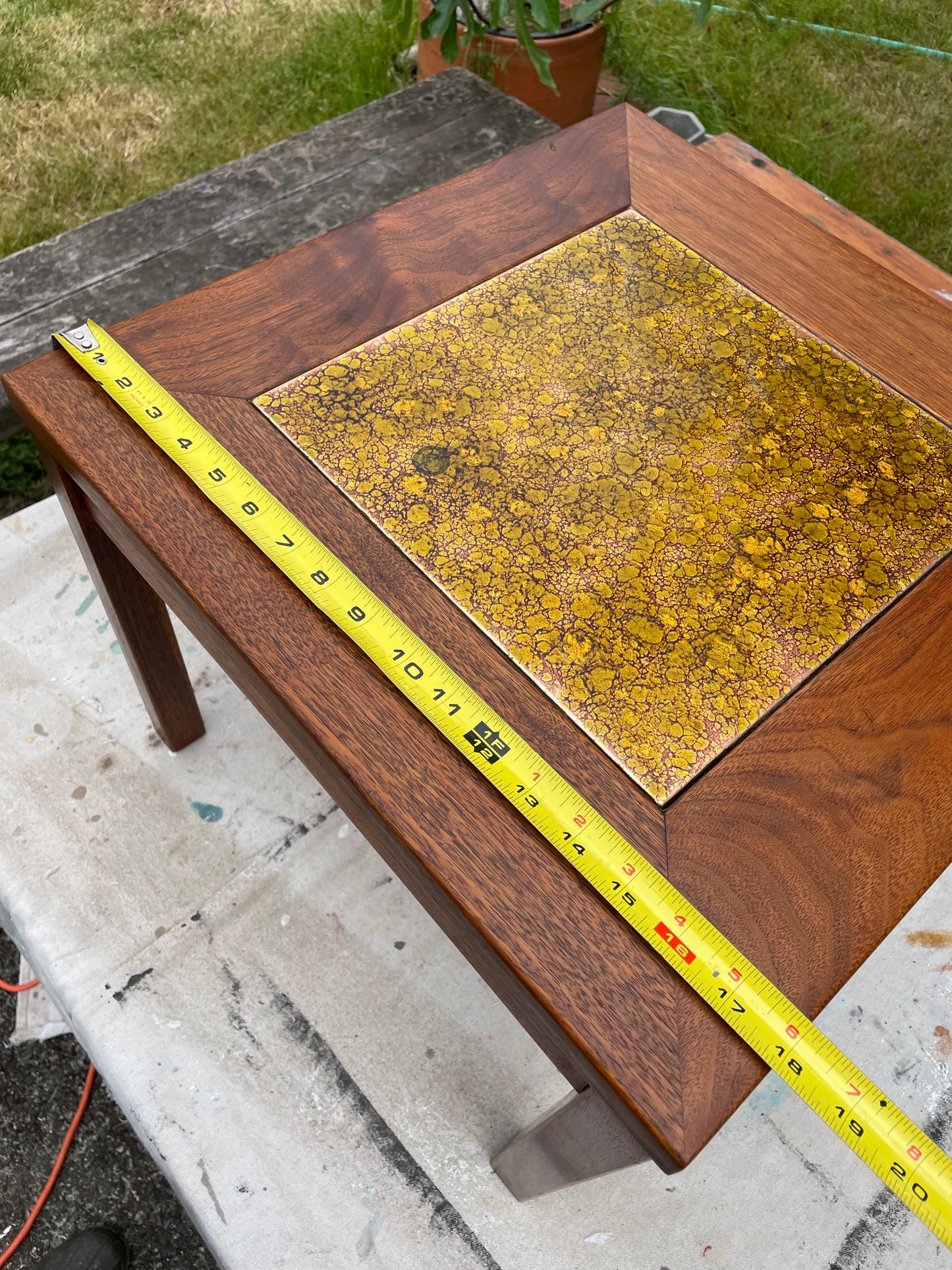 1960s Constellation End Table by John Keal for Brown Saltman