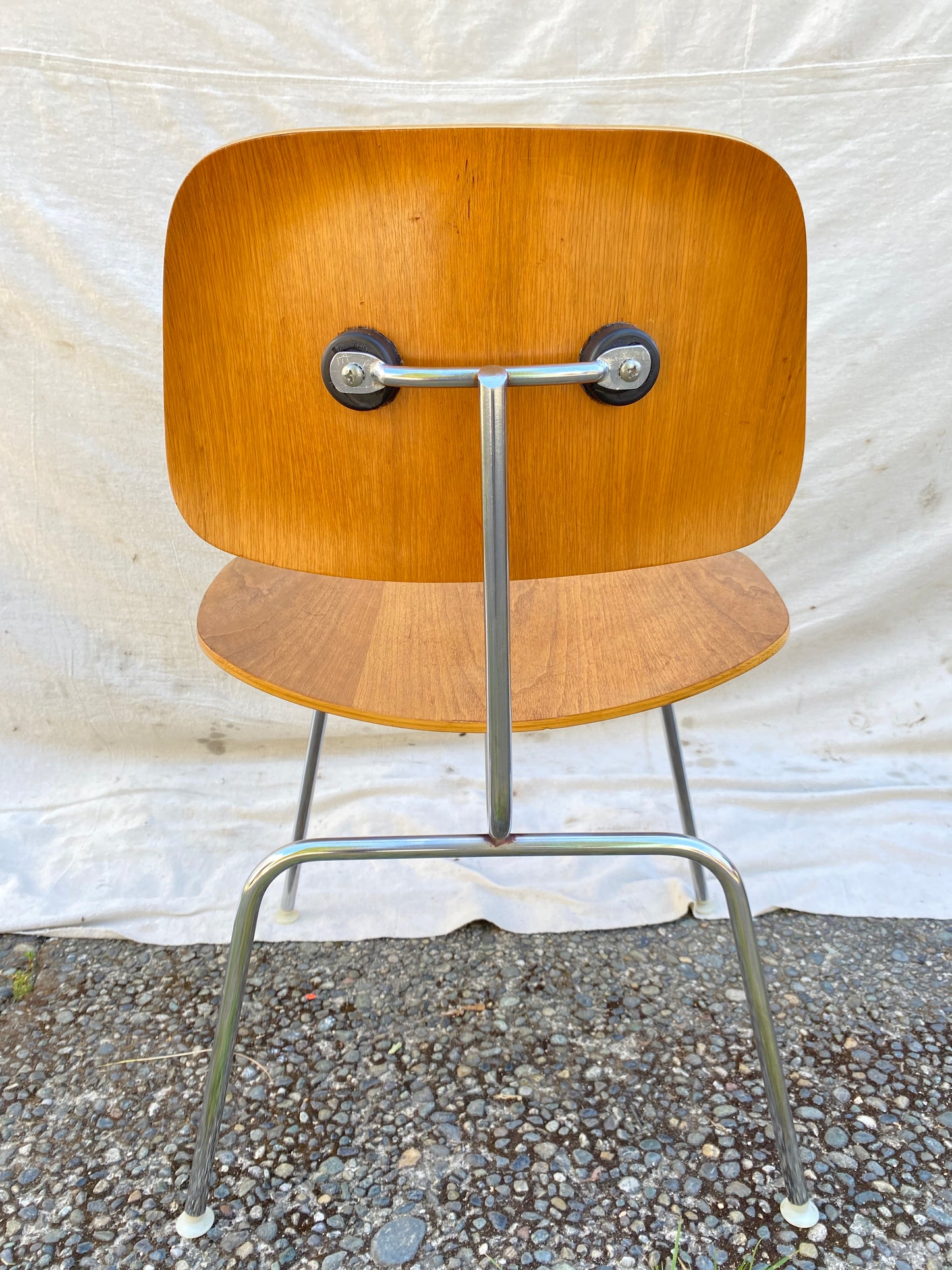 Charles & Ray Eames for Herman Miller DCM Dining Chair, 1950s–1960s, Molded Birch Plywood