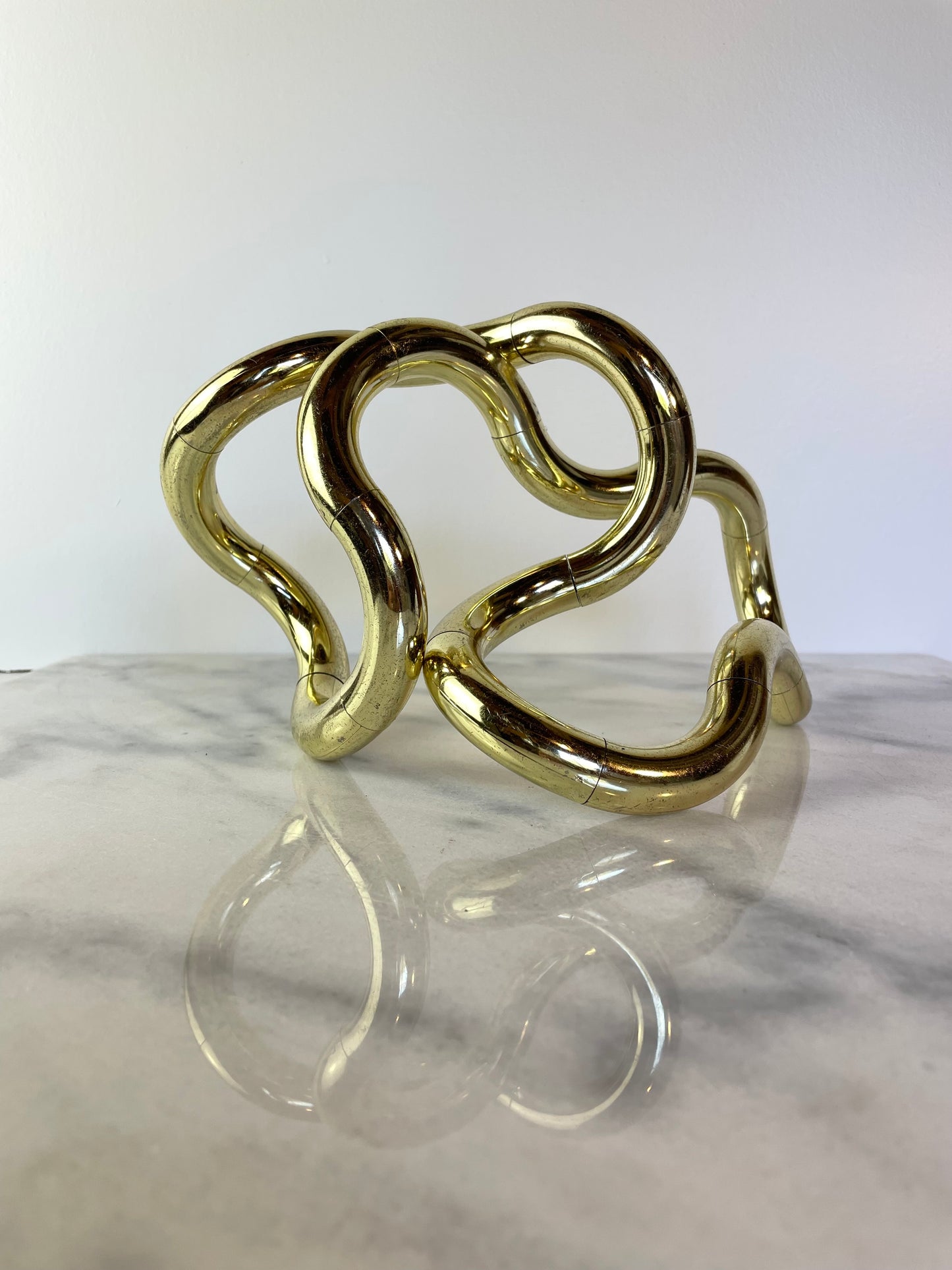 Richard Zawitz Brass Tangle Sculpture