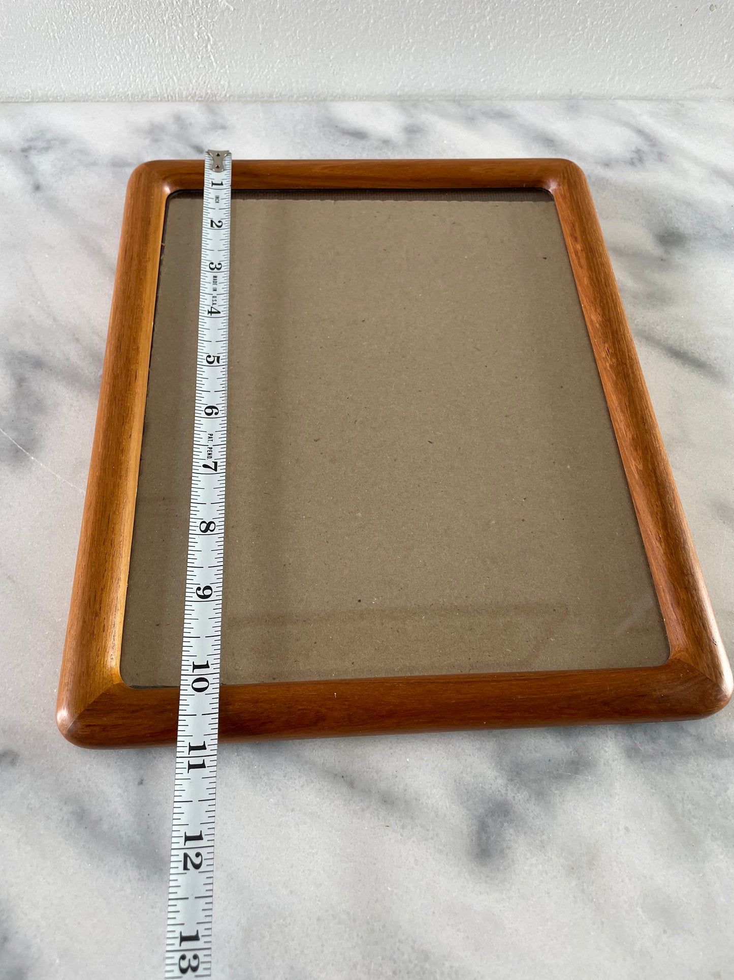 Vintage Danish Modern Style Teak Wood Picture Frame