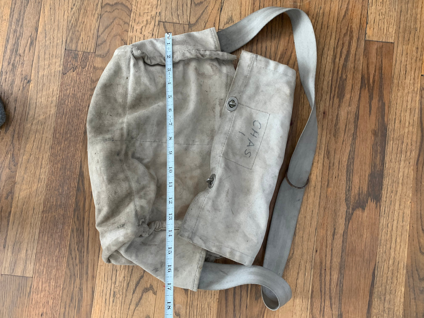 Vintage Canvas Messenger Utility Tool Bag