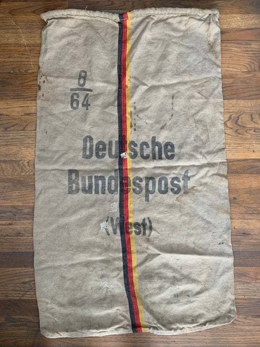 Vintage German Mail Bag - Deutsche Bundespost (West)