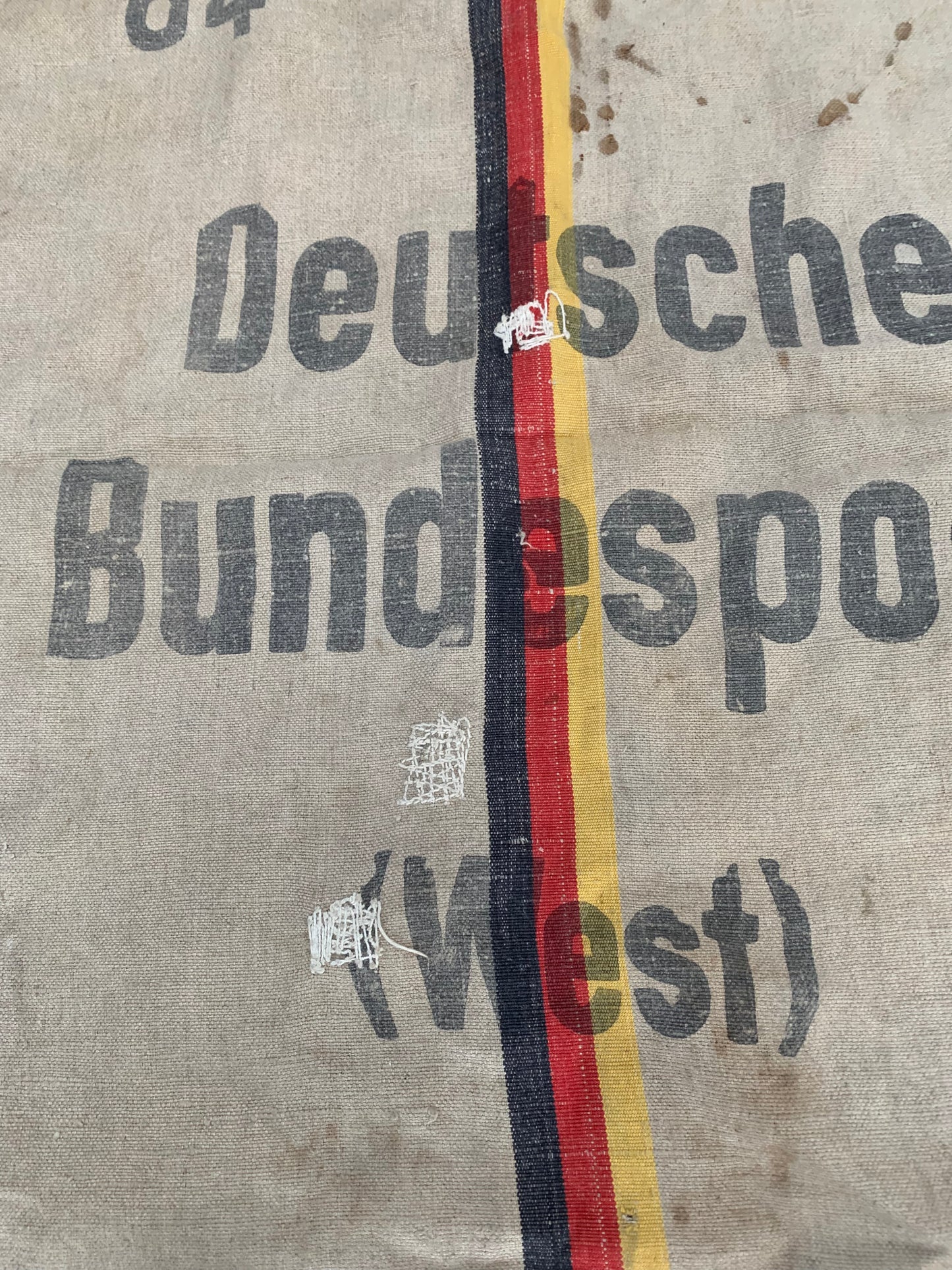 Vintage German Mail Bag - Deutsche Bundespost (West)