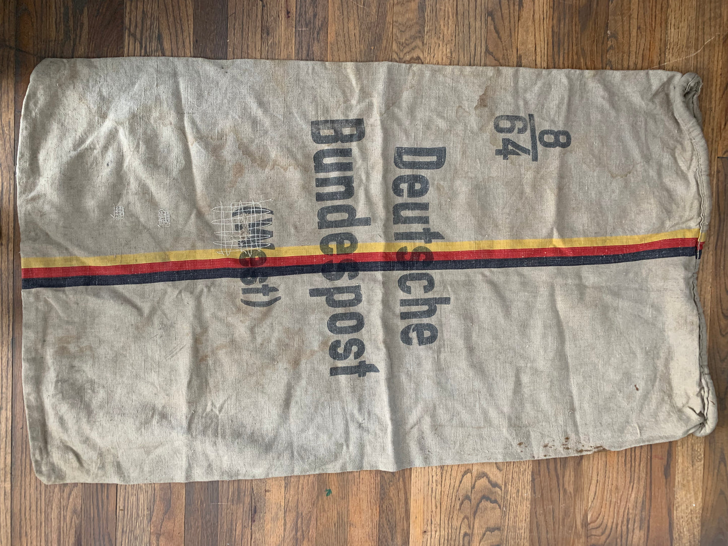 Vintage German Mail Bag - Deutsche Bundespost (West)