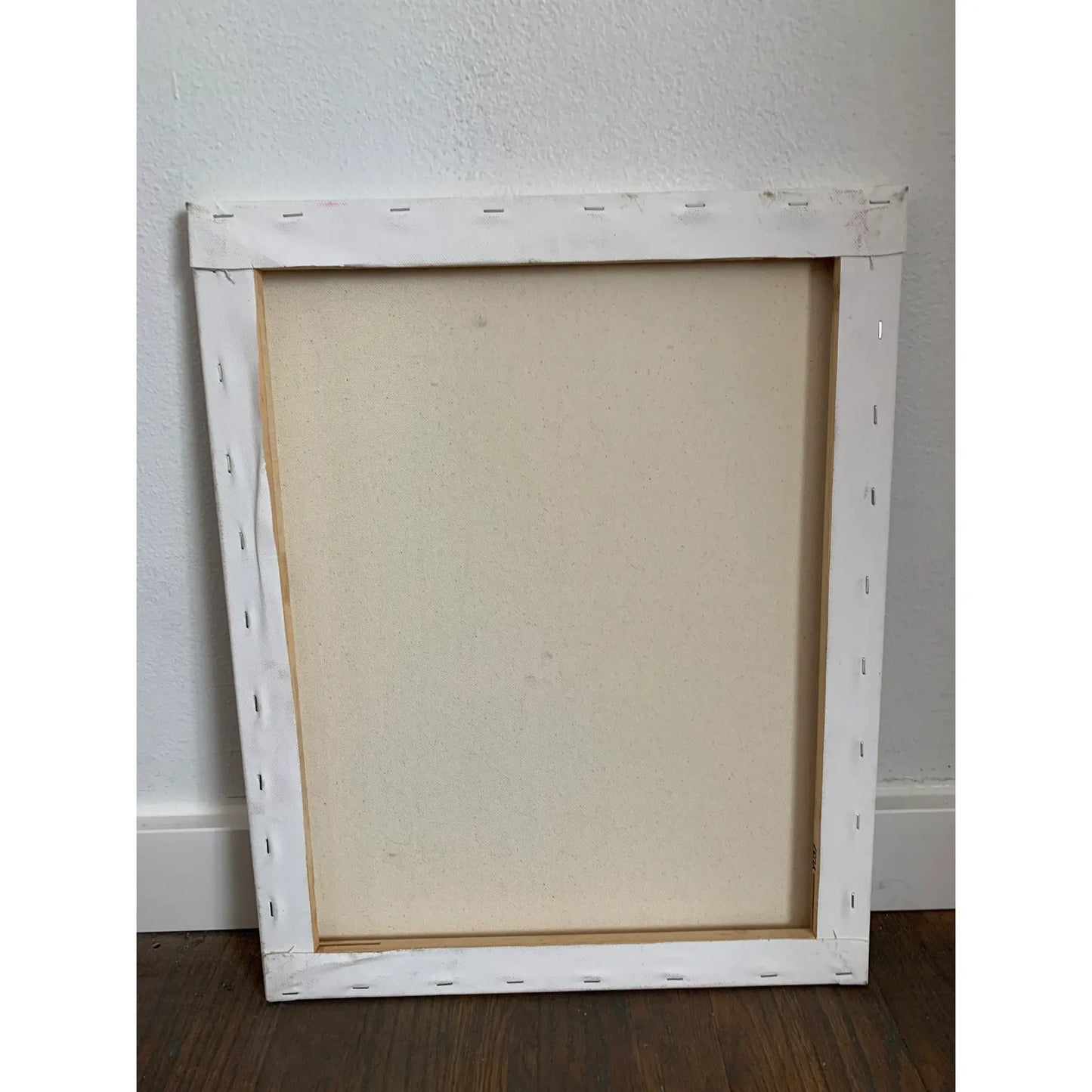 Contemporary Modern Abstract Mixed-Media Painting on Canvas