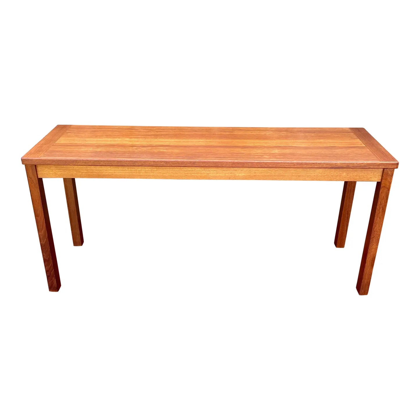 Danish Teak Console Sofa Table Vejle Stole & Mobelfabrik Denmark 1970s