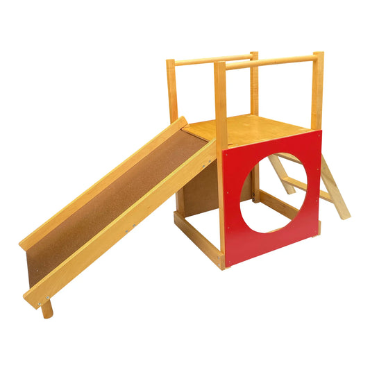 Gloria Caranica for Creative Playthings Modernist Children’s Indoor Fort and Slide, Usa, 1960s–70s