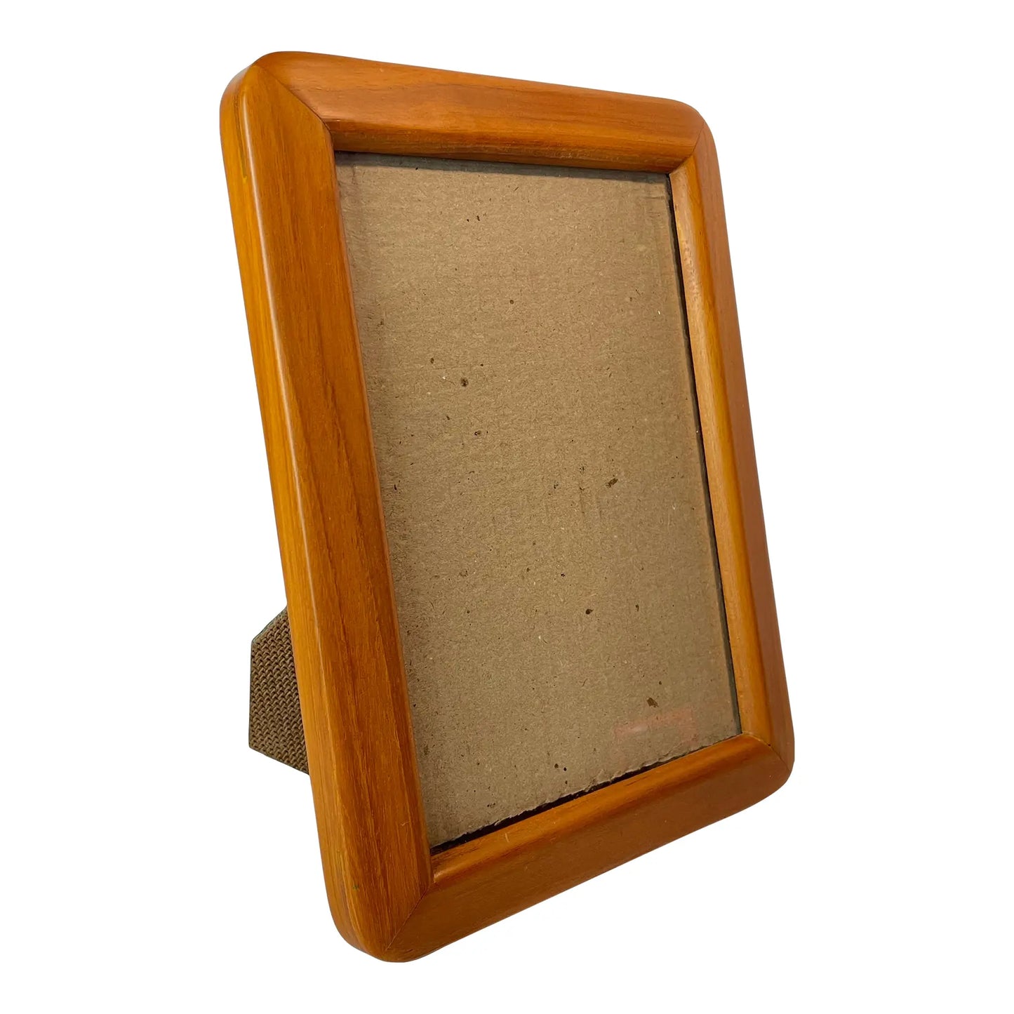 Mid 20th Century Danish Modern Style Teak Picture Frame Tabletop or Wall Mount