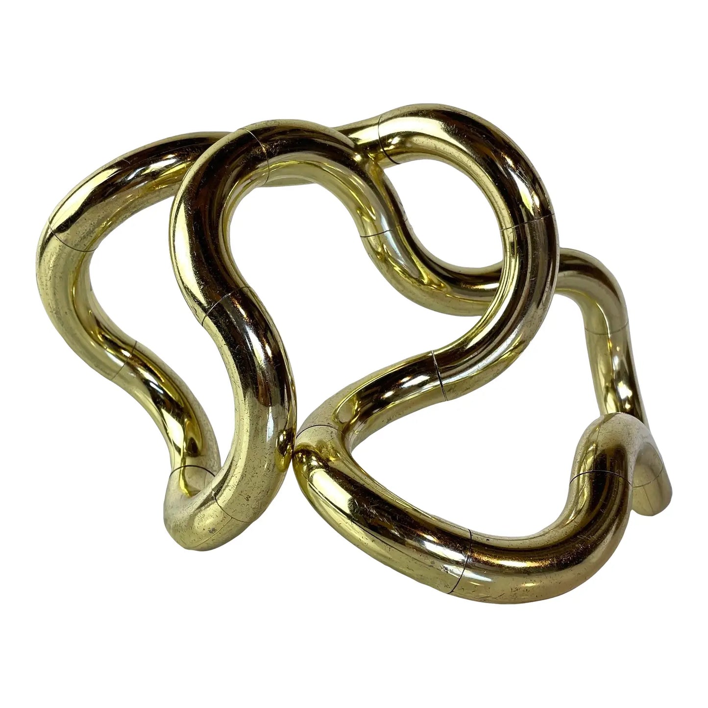 Richard Zawitz Brass Tangle Sculpture
