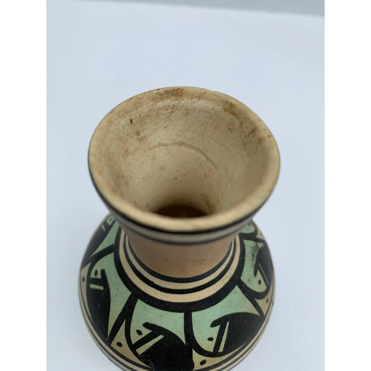 Small Vintage Navajo Painted Vase Pot