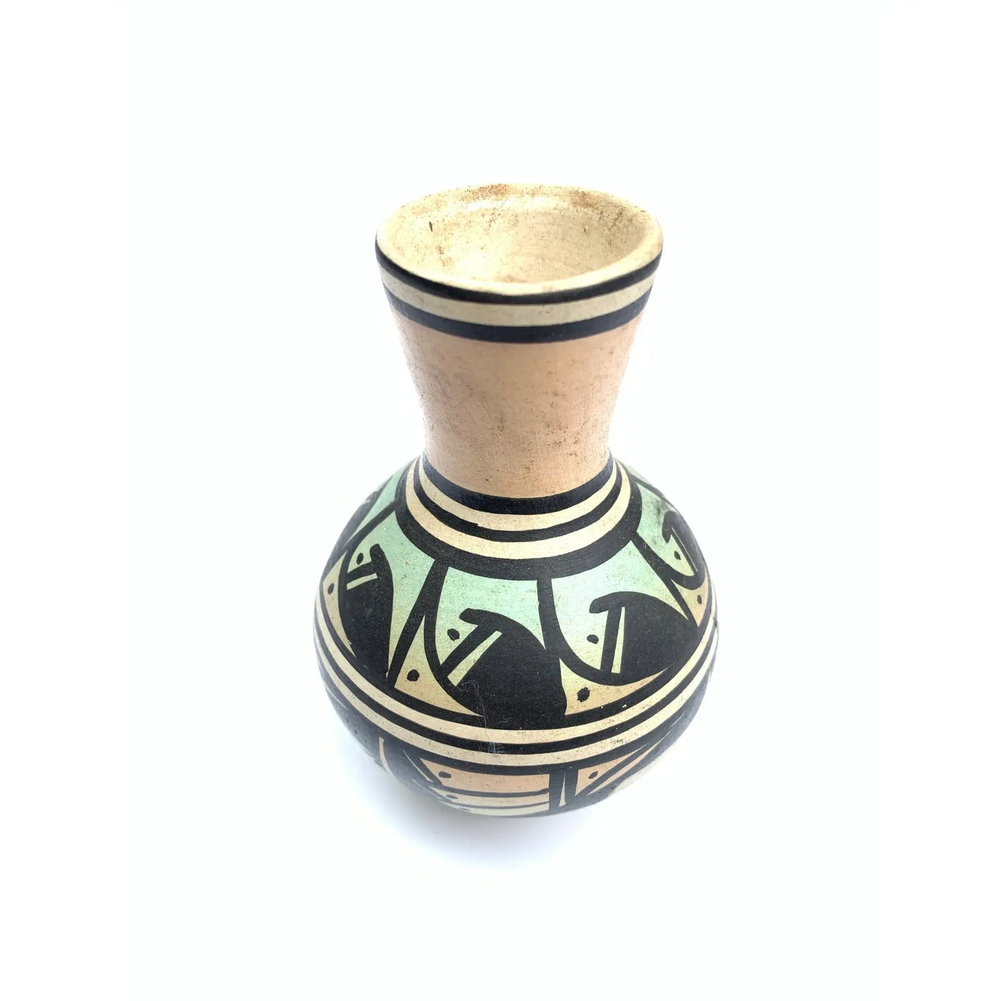 Small Vintage Navajo Painted Vase Pot
