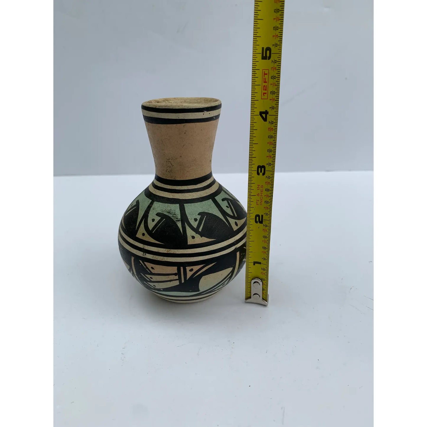 Small Vintage Navajo Painted Vase Pot