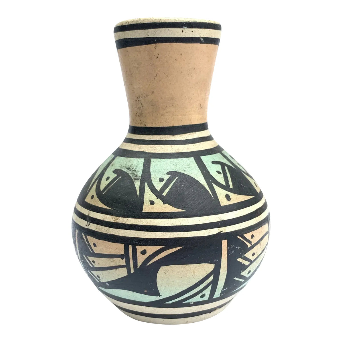 Small Vintage Navajo Painted Vase Pot