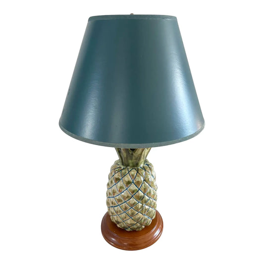 Vintage Ceramic Pineapple Table Lamp