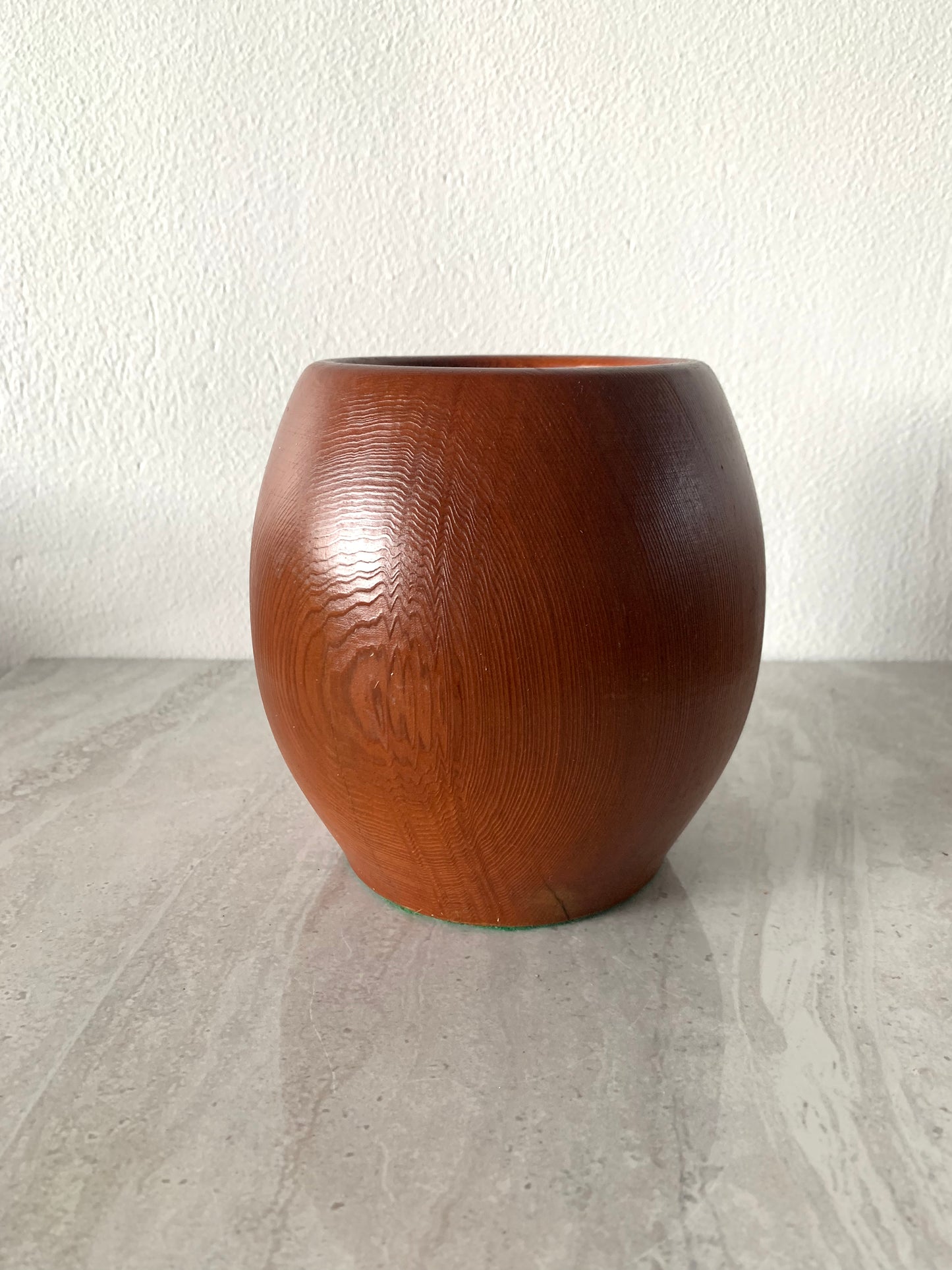 Vintage Hand Turned Wood Bowl