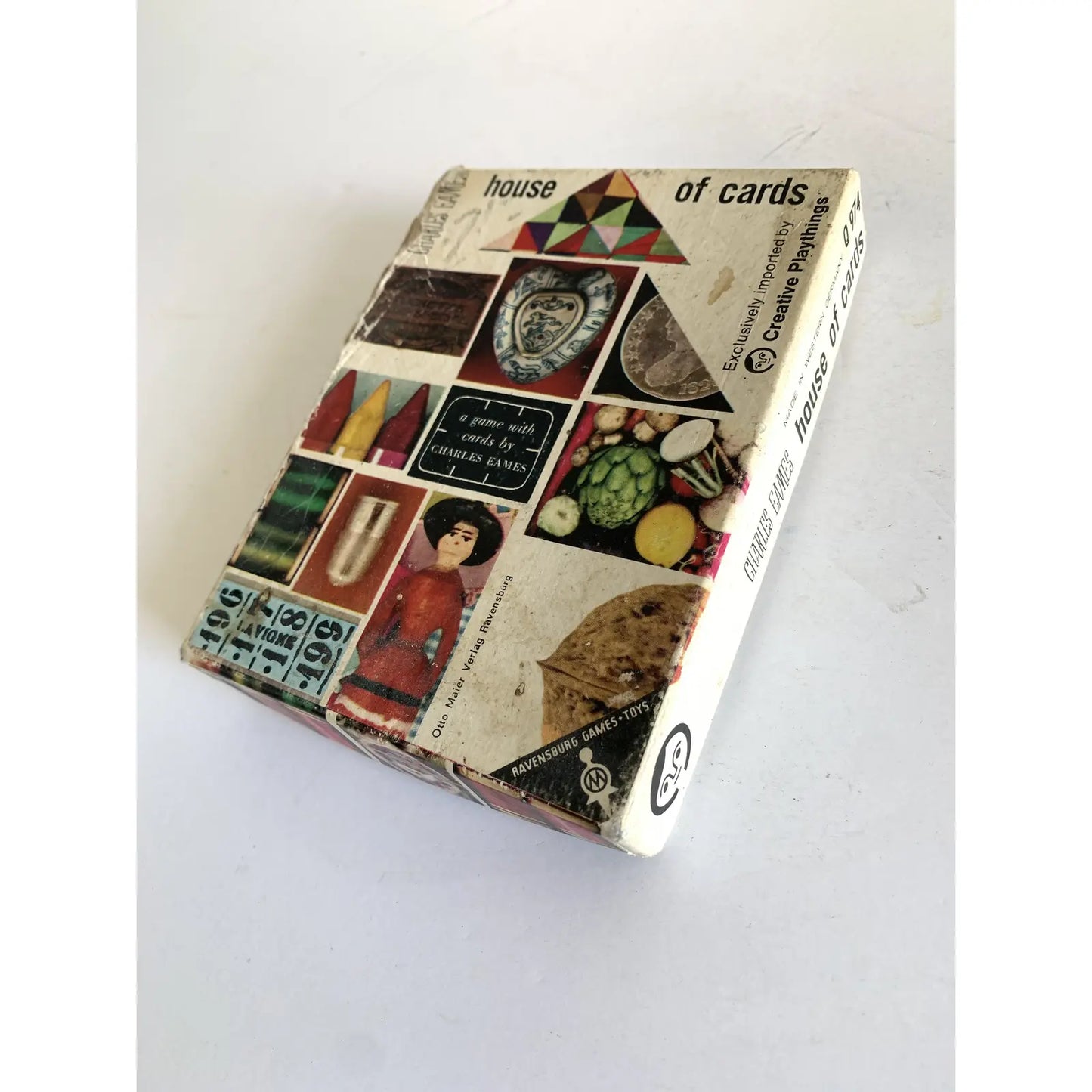 1958 Eames House of Cards by Creative Playthings