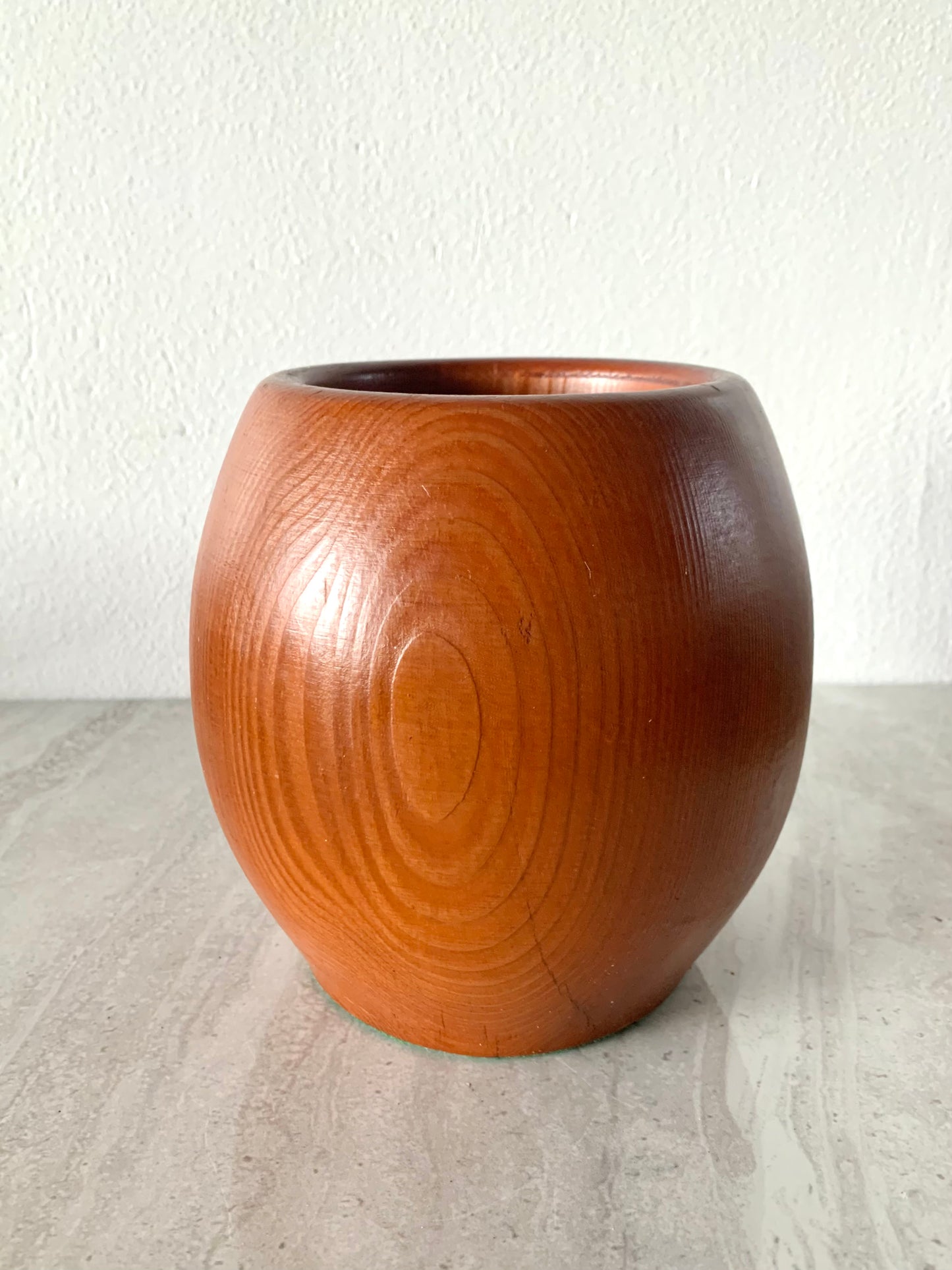 Vintage Hand Turned Wood Bowl