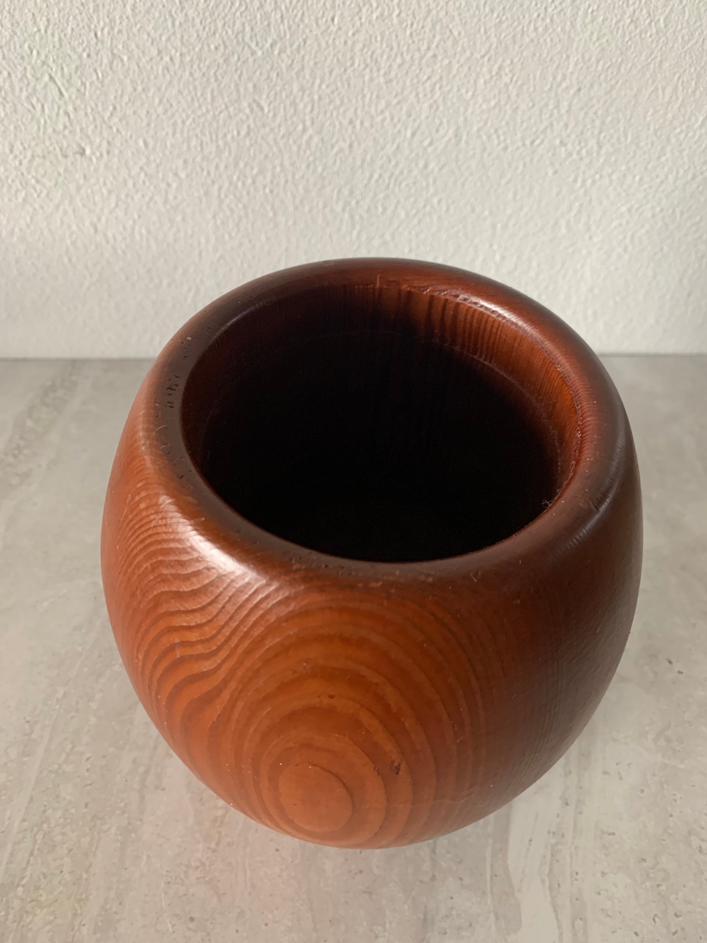 Vintage Hand Turned Wood Bowl